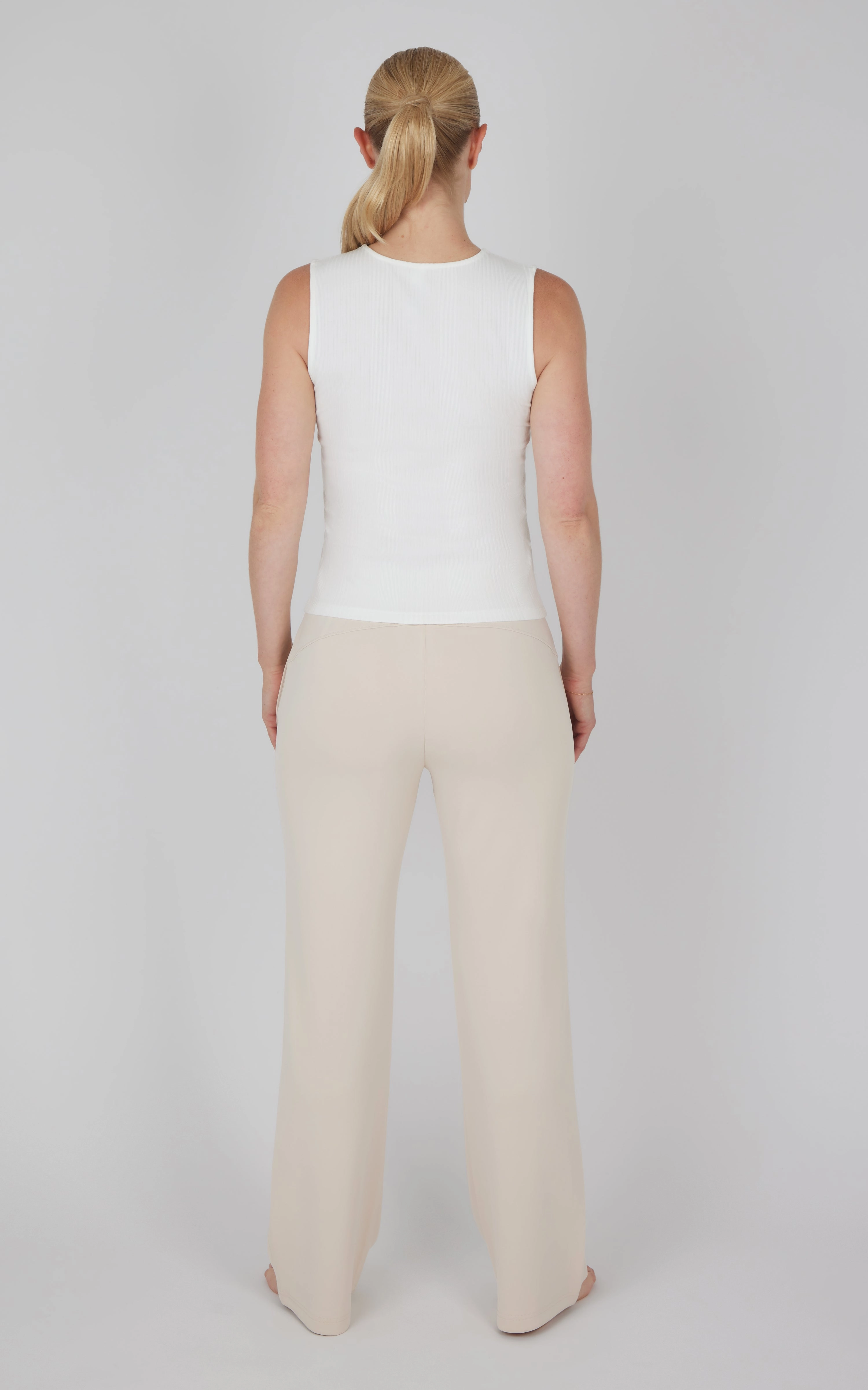 3 PC Softlite Hooded Jacket   Tank   Wide Leg Pant