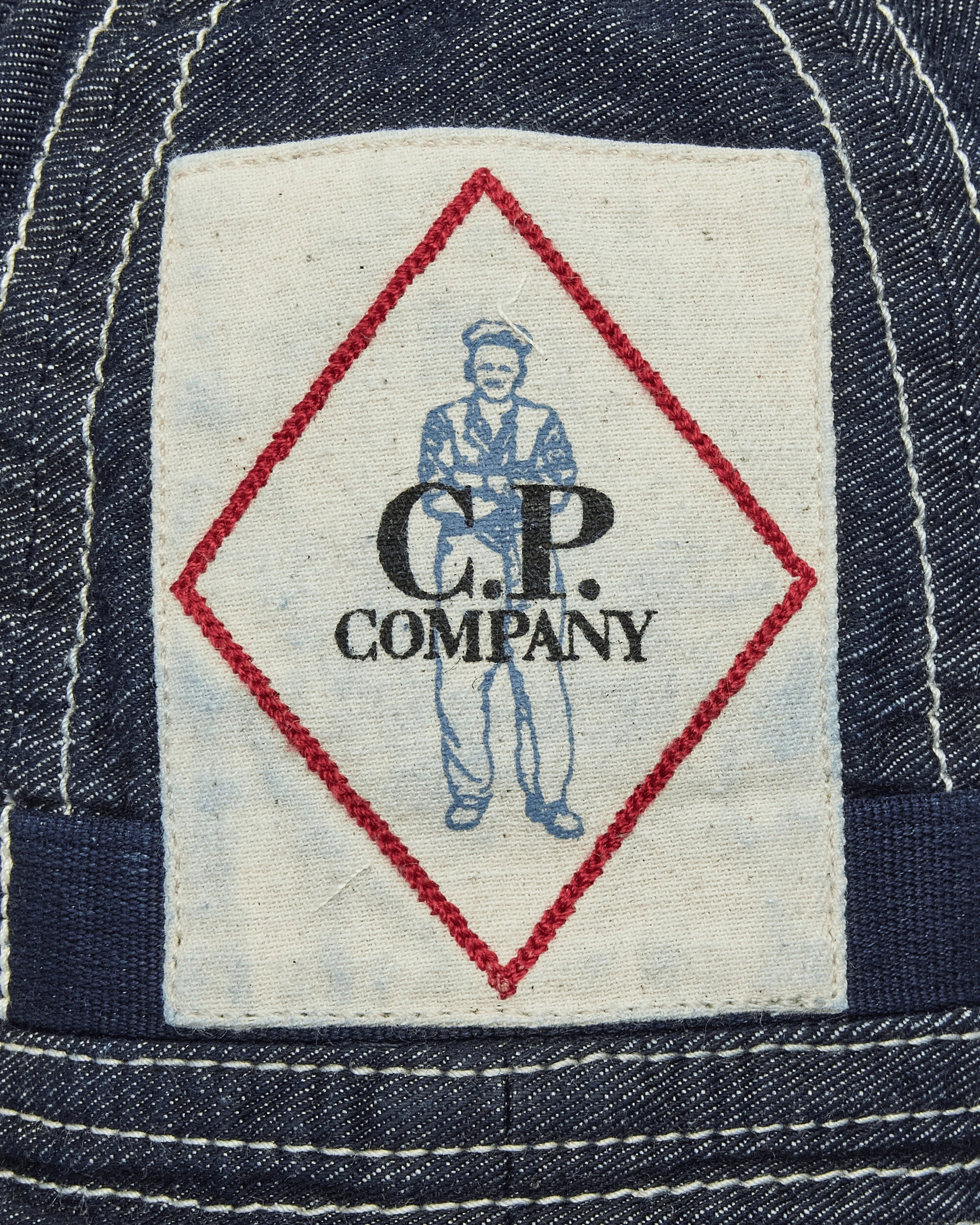 3/1 Denim Bucket Hat Blue