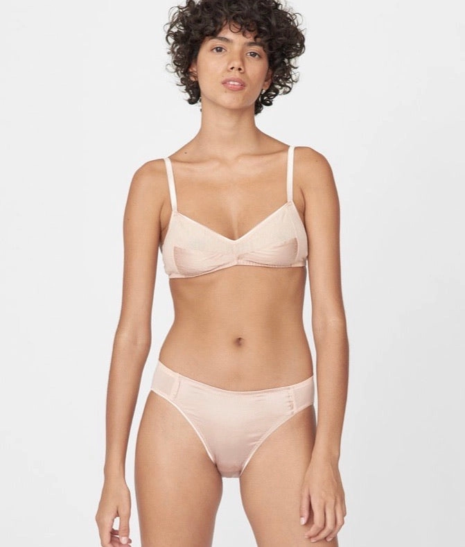 ARAKS~ Yanelis Bralette ( Bare and White)