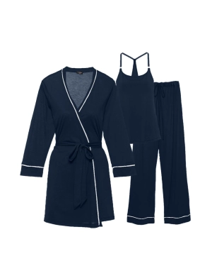 Bella Maternity 3-Piece Pajama Set