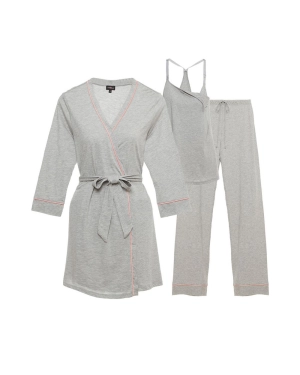 Bella Maternity 3-Piece Pajama Set