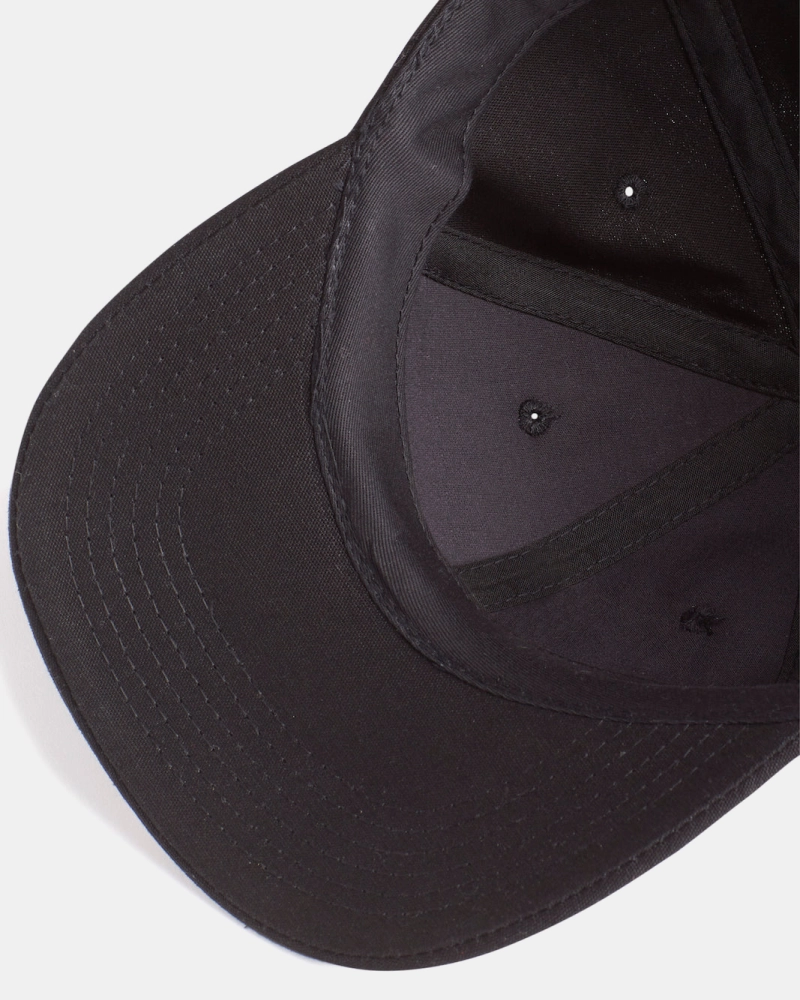Black Twill 'DET' Field Cap