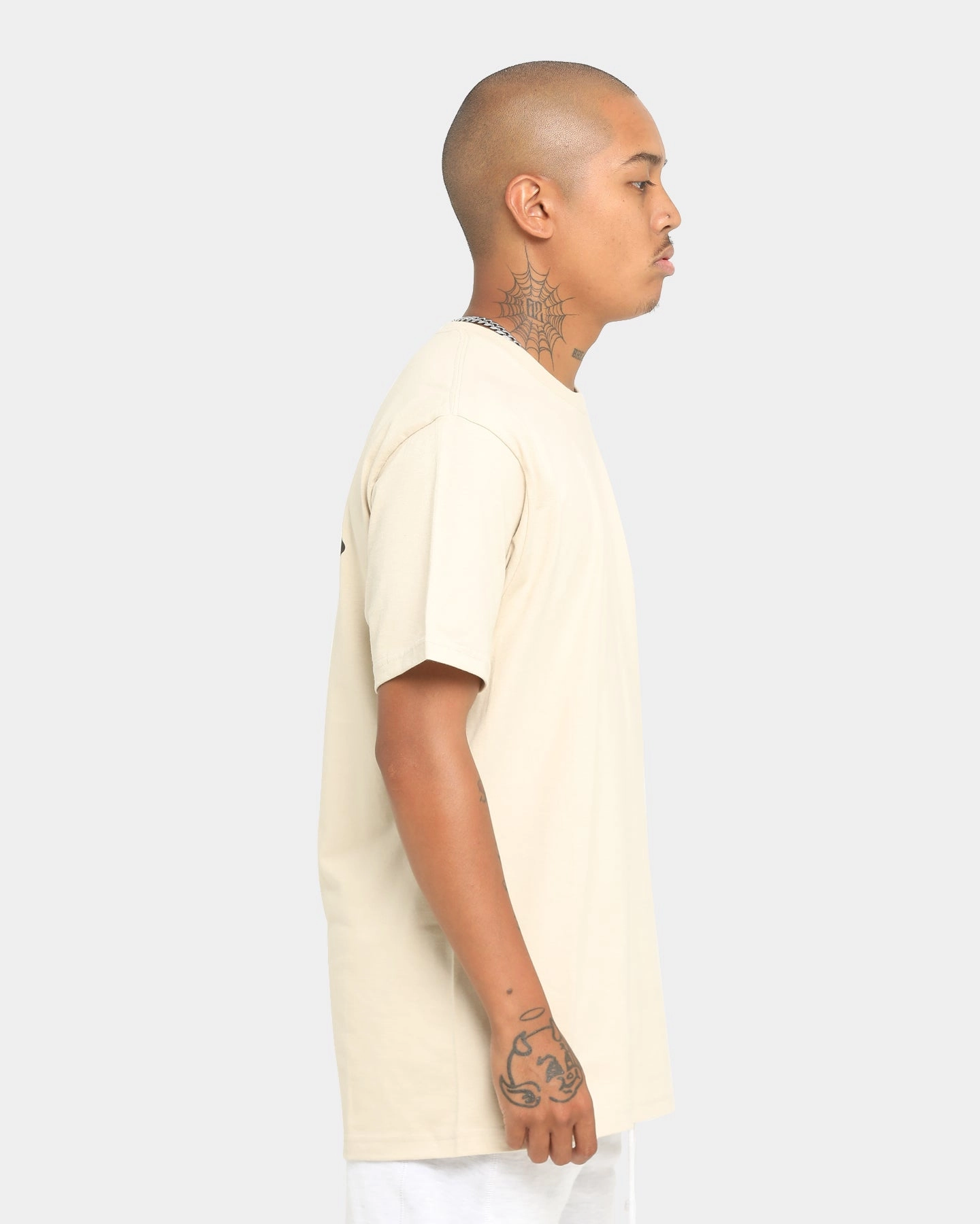 Brixton Covet Short Sleeve T-Shirt Cream