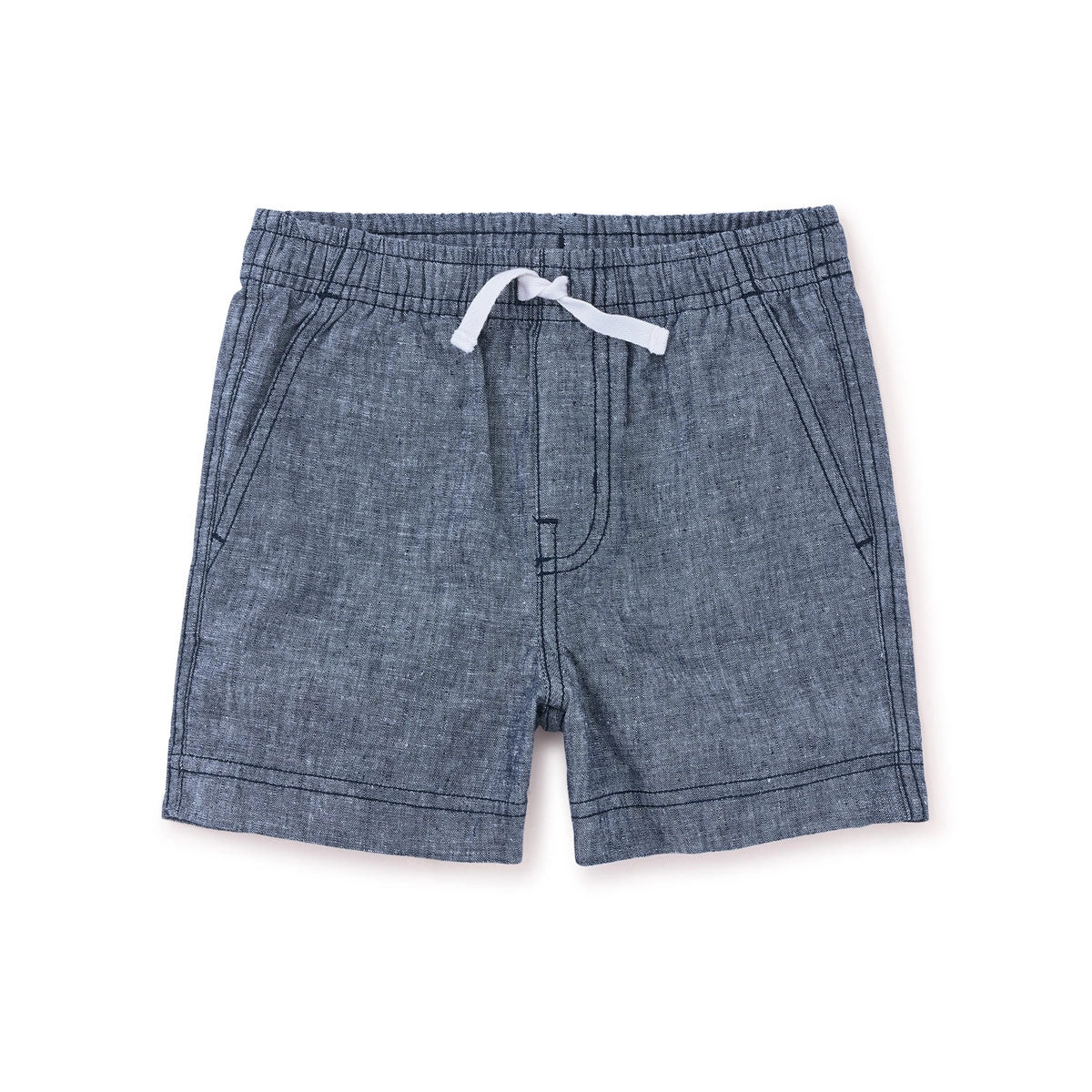 Chambray Sport Shorts - Indigo - FINAL SALE