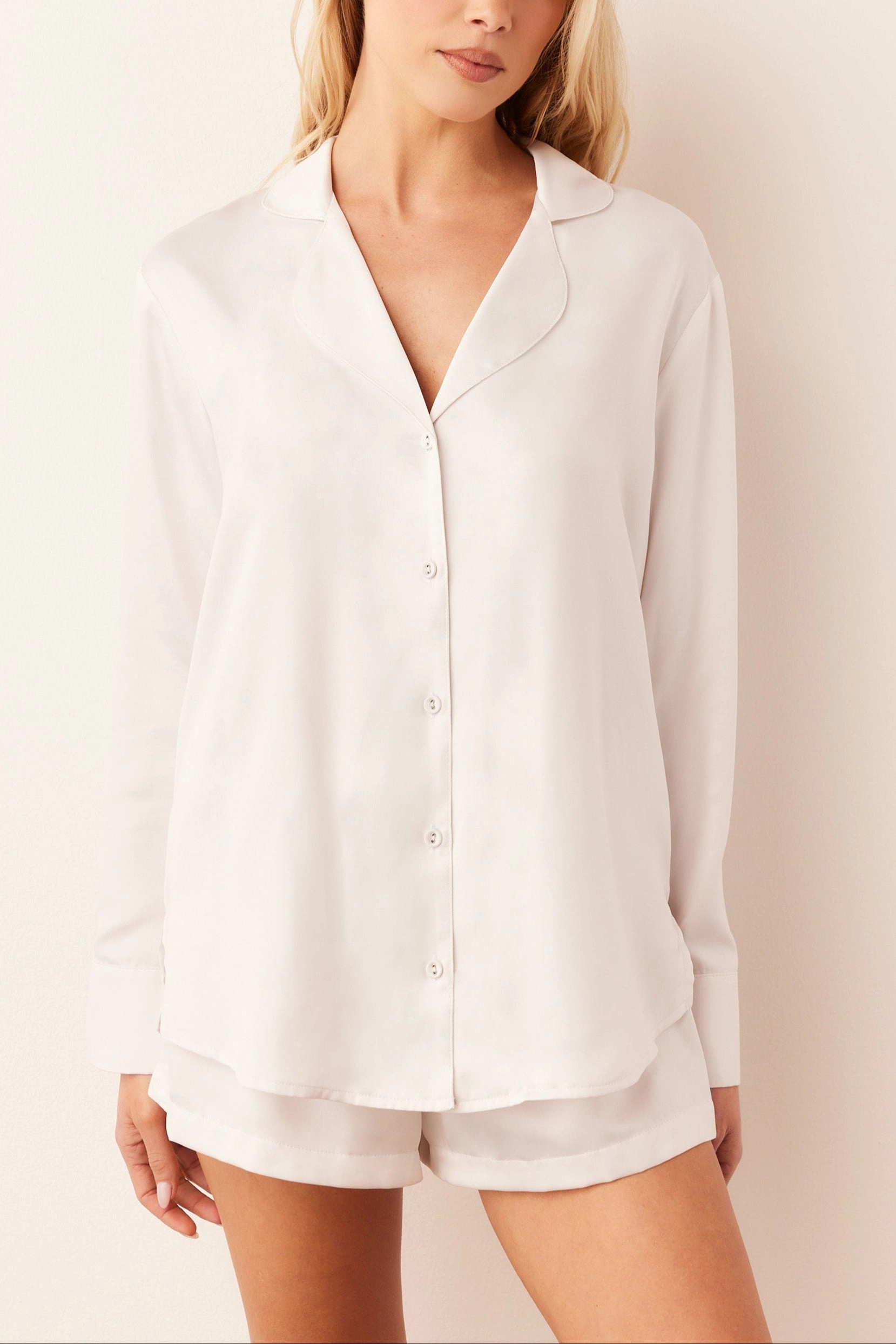 Charlotte PJ Set | Blanc