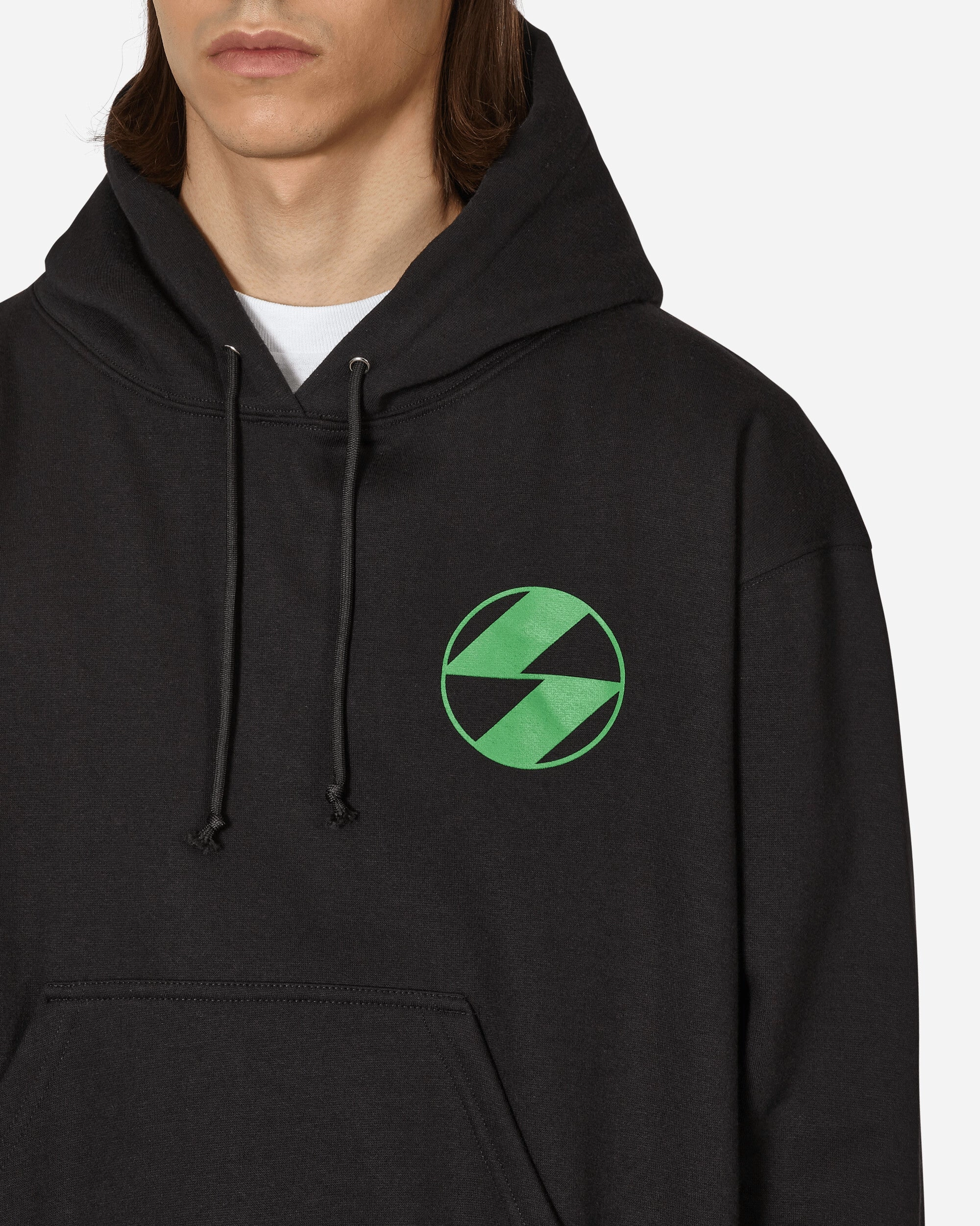 Classic Emblem Hooded Sweatshirt Black