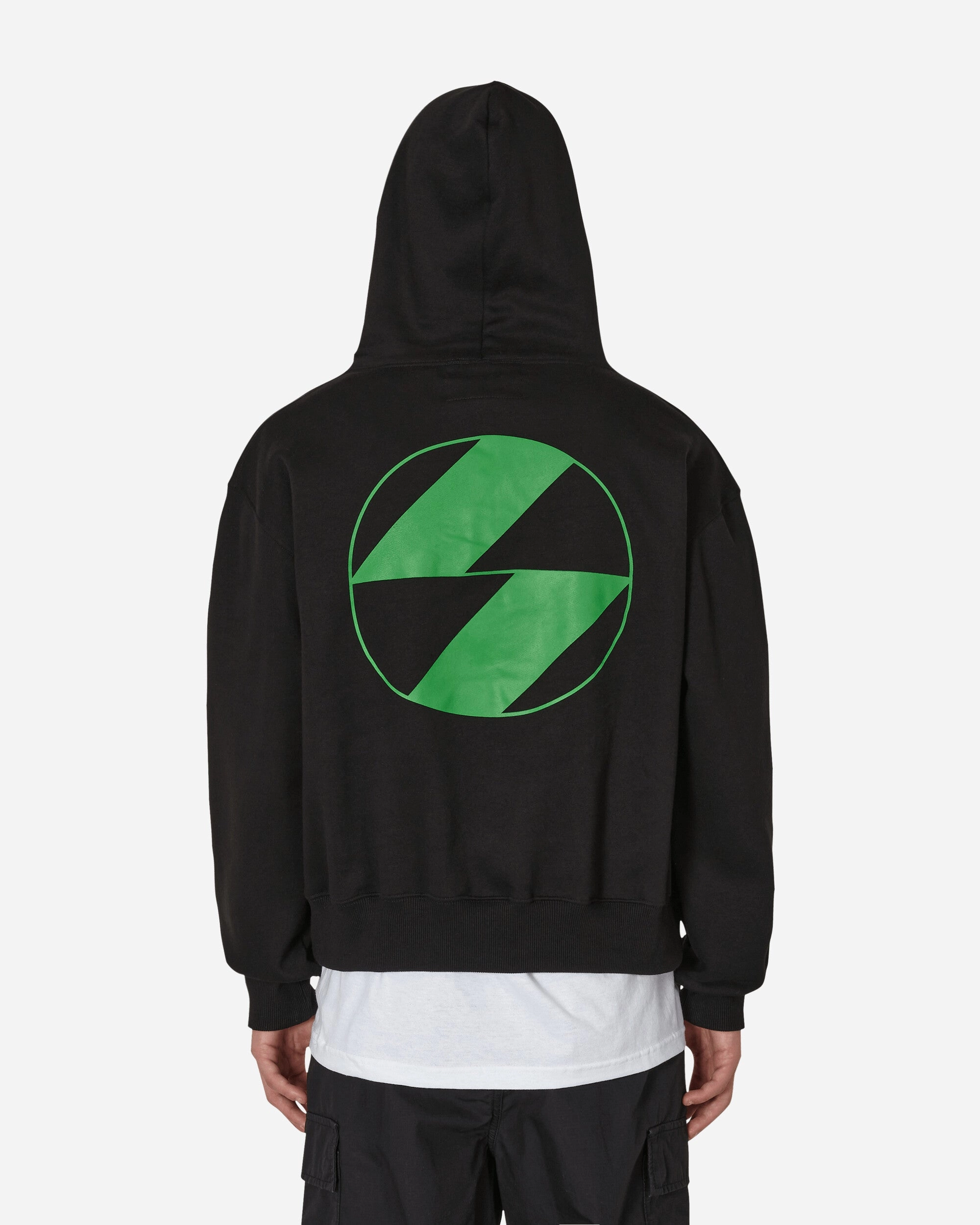 Classic Emblem Hooded Sweatshirt Black