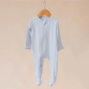 CloudBlend™ Footed Pajamas - Dove