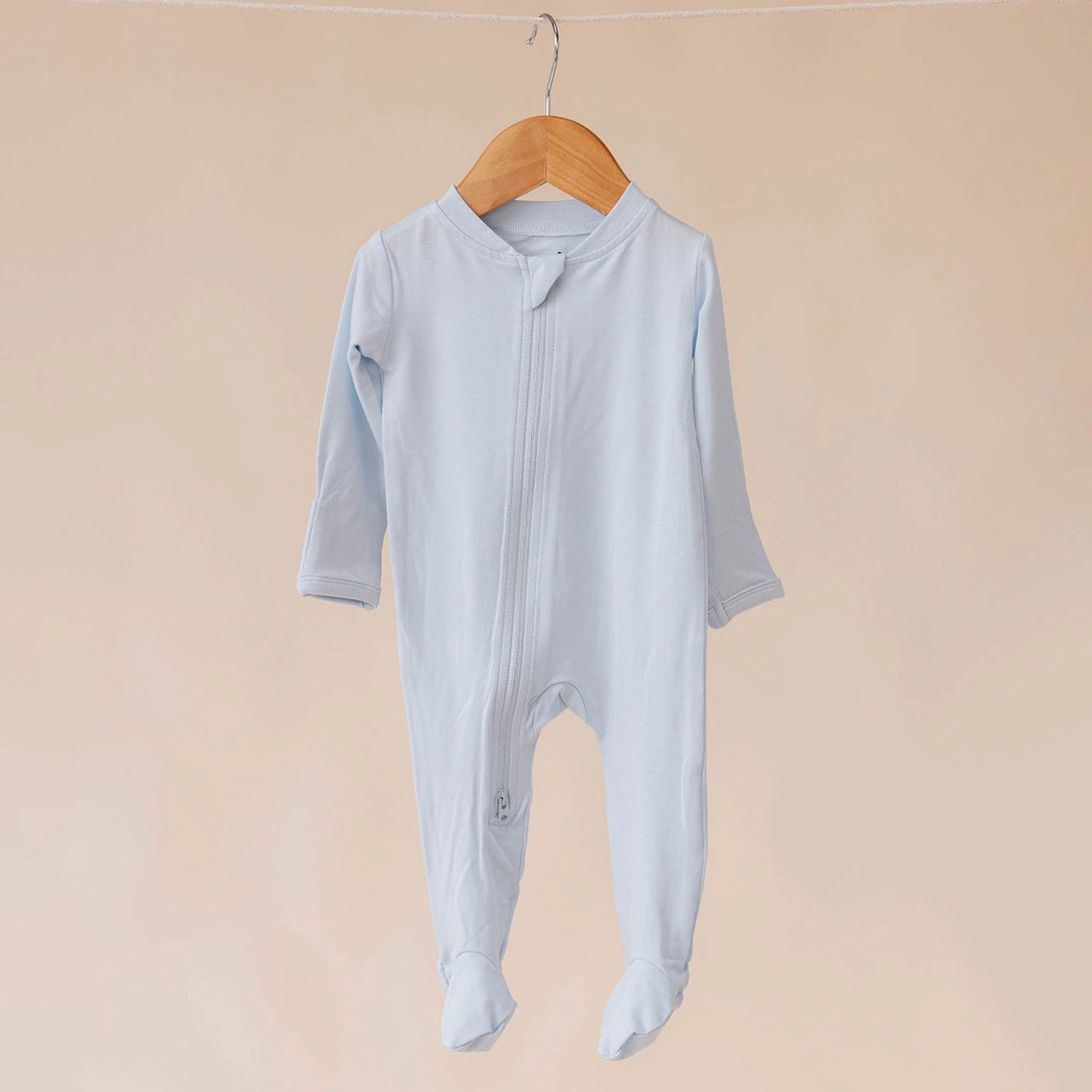 CloudBlend™ Footed Pajamas - Dove