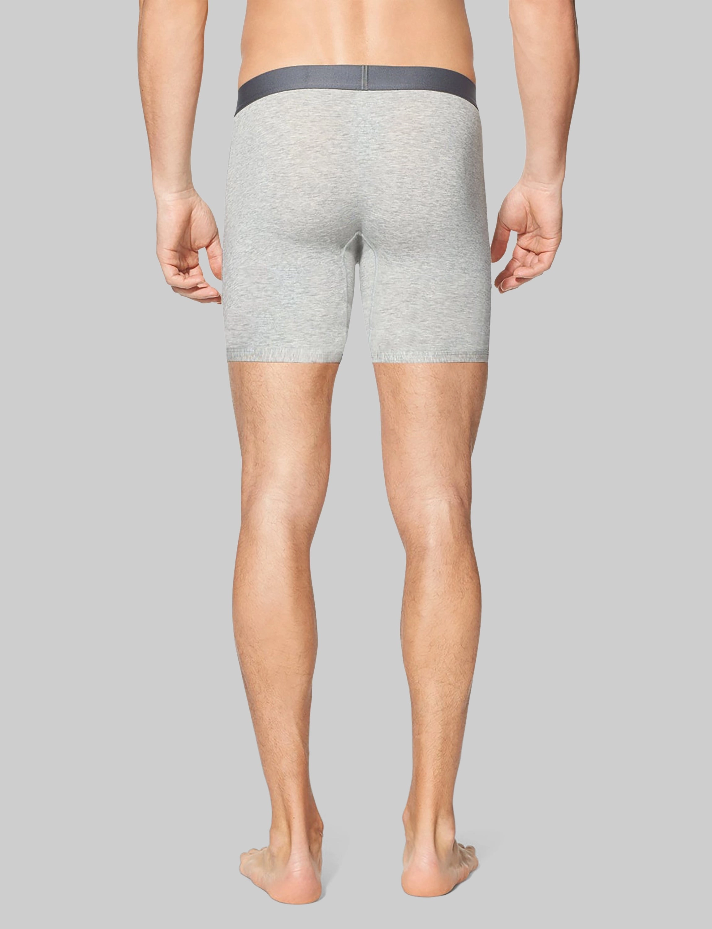 Cool Cotton Mid-Length Boxer Brief 6 (3-Pack)