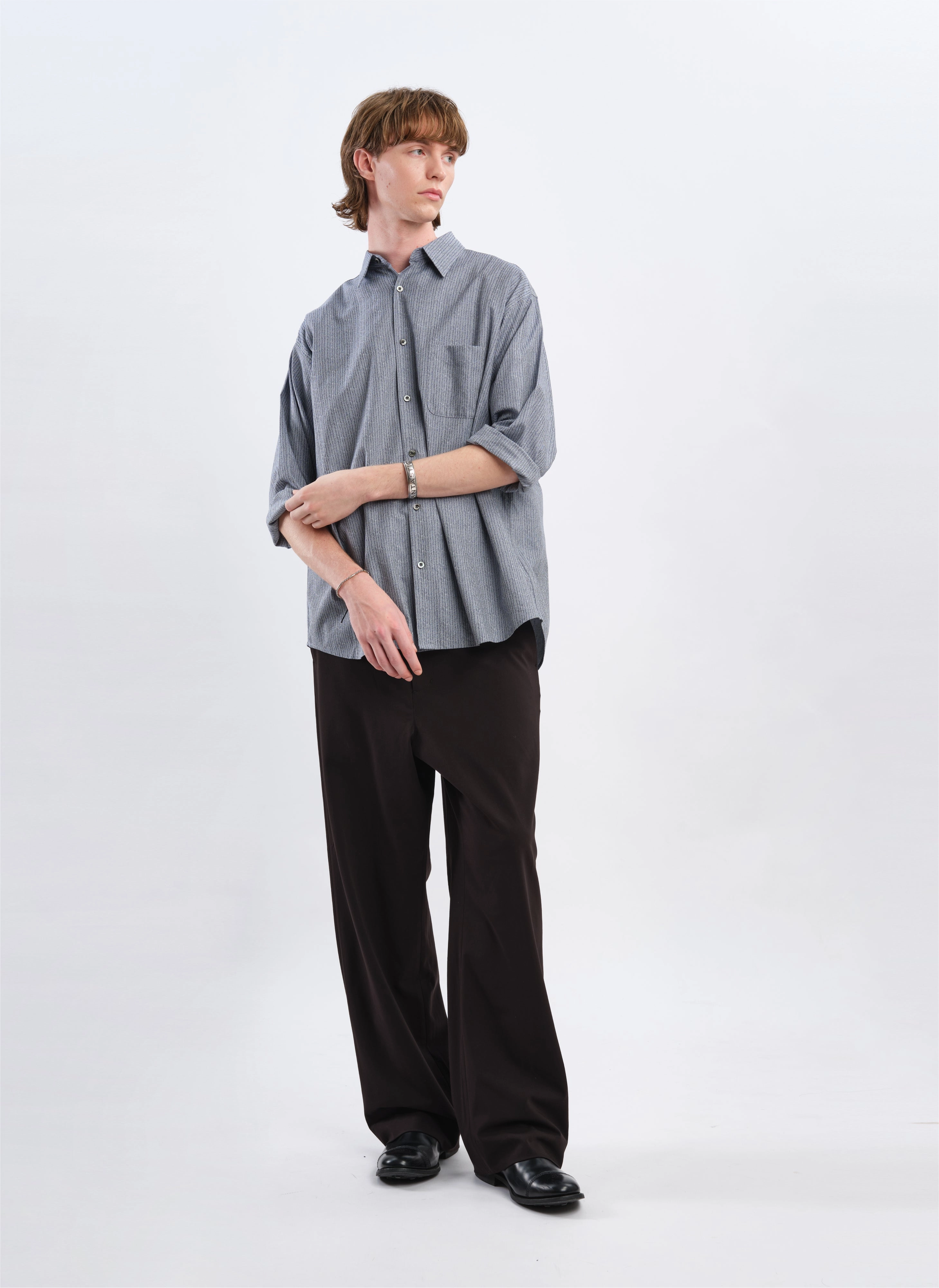 Cotton Jacquard Classic Shirt