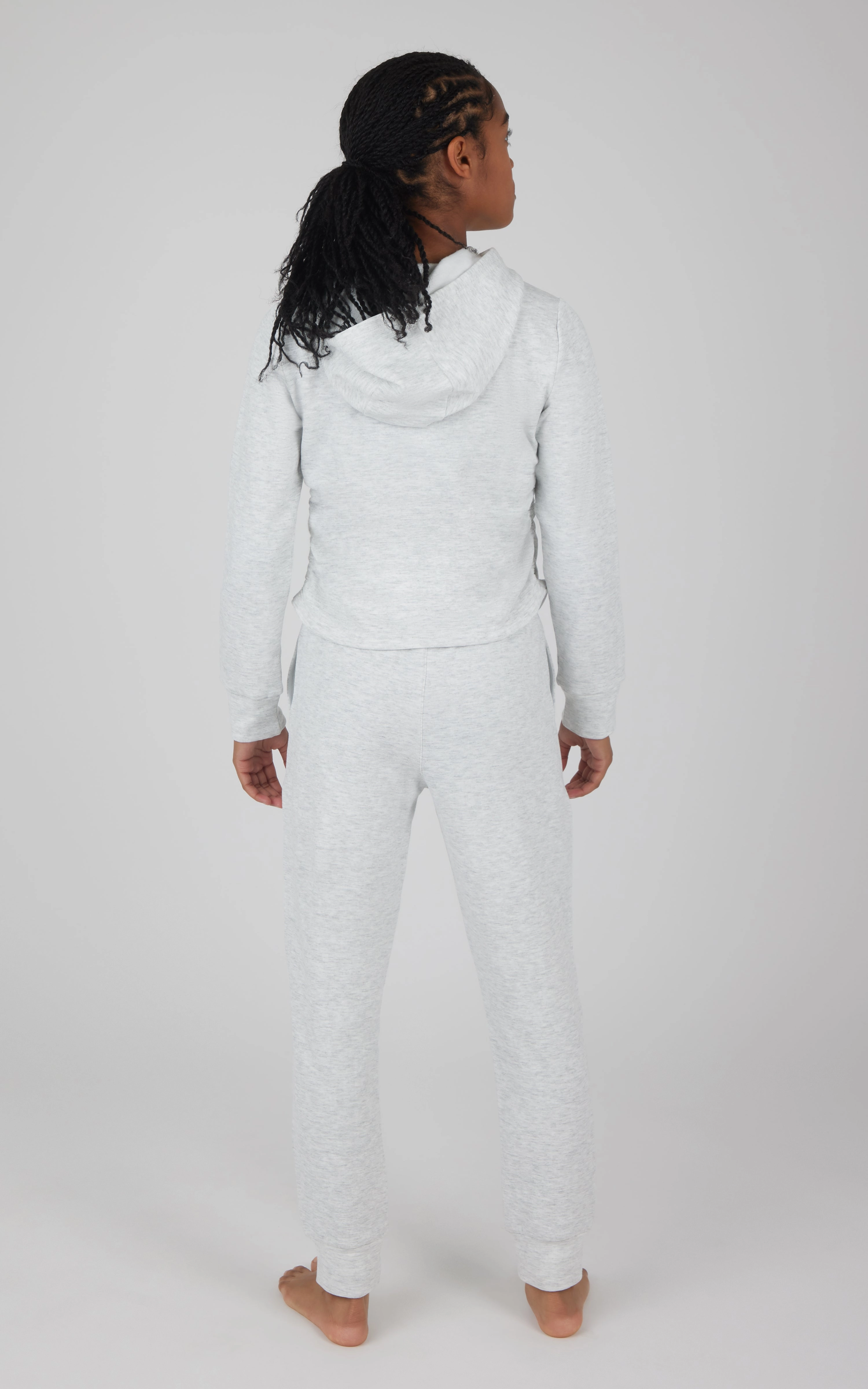 Girls 2 PC Terry Brushed Hoodie and Jogger