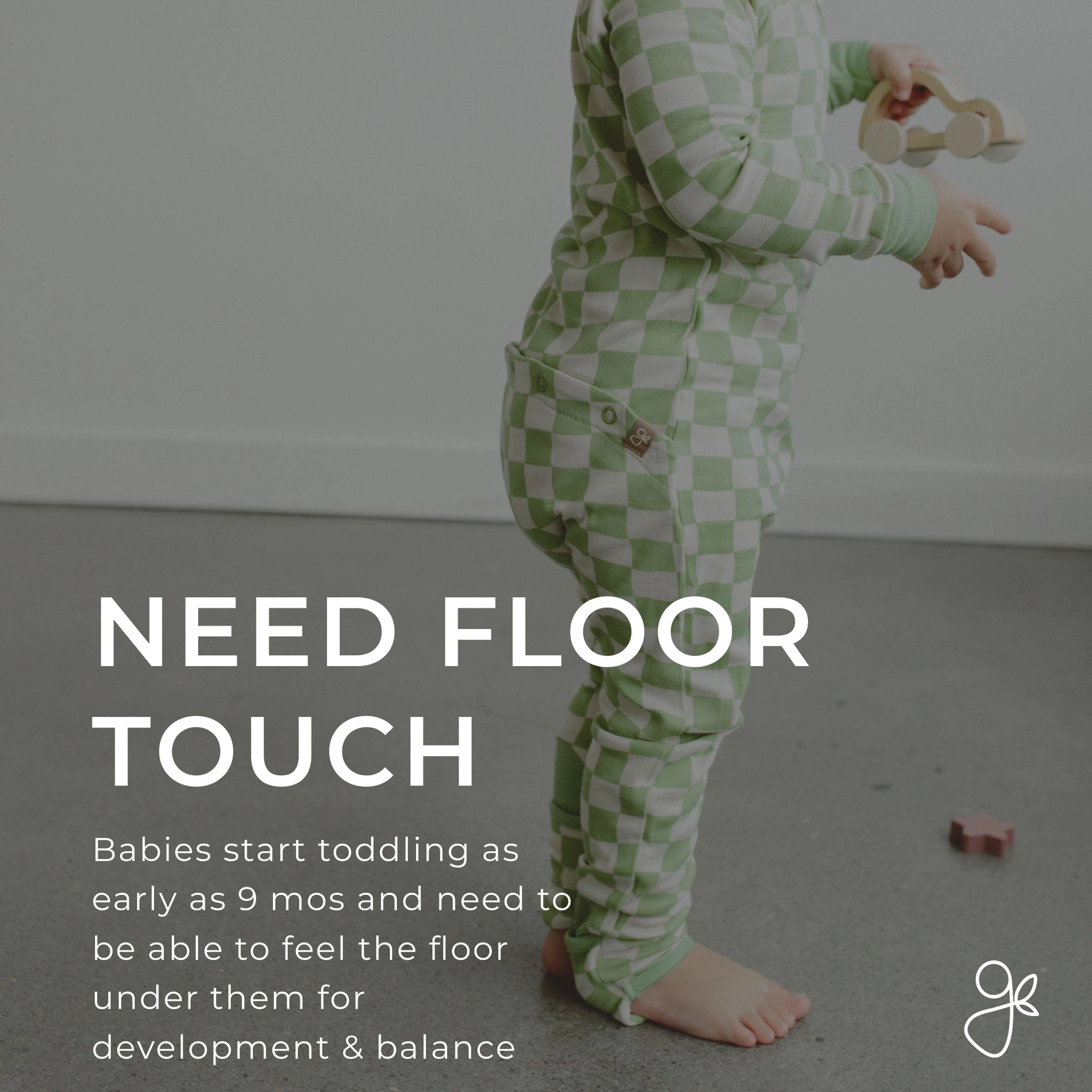 Grow with You Footie   Snug Fit - Wildflower