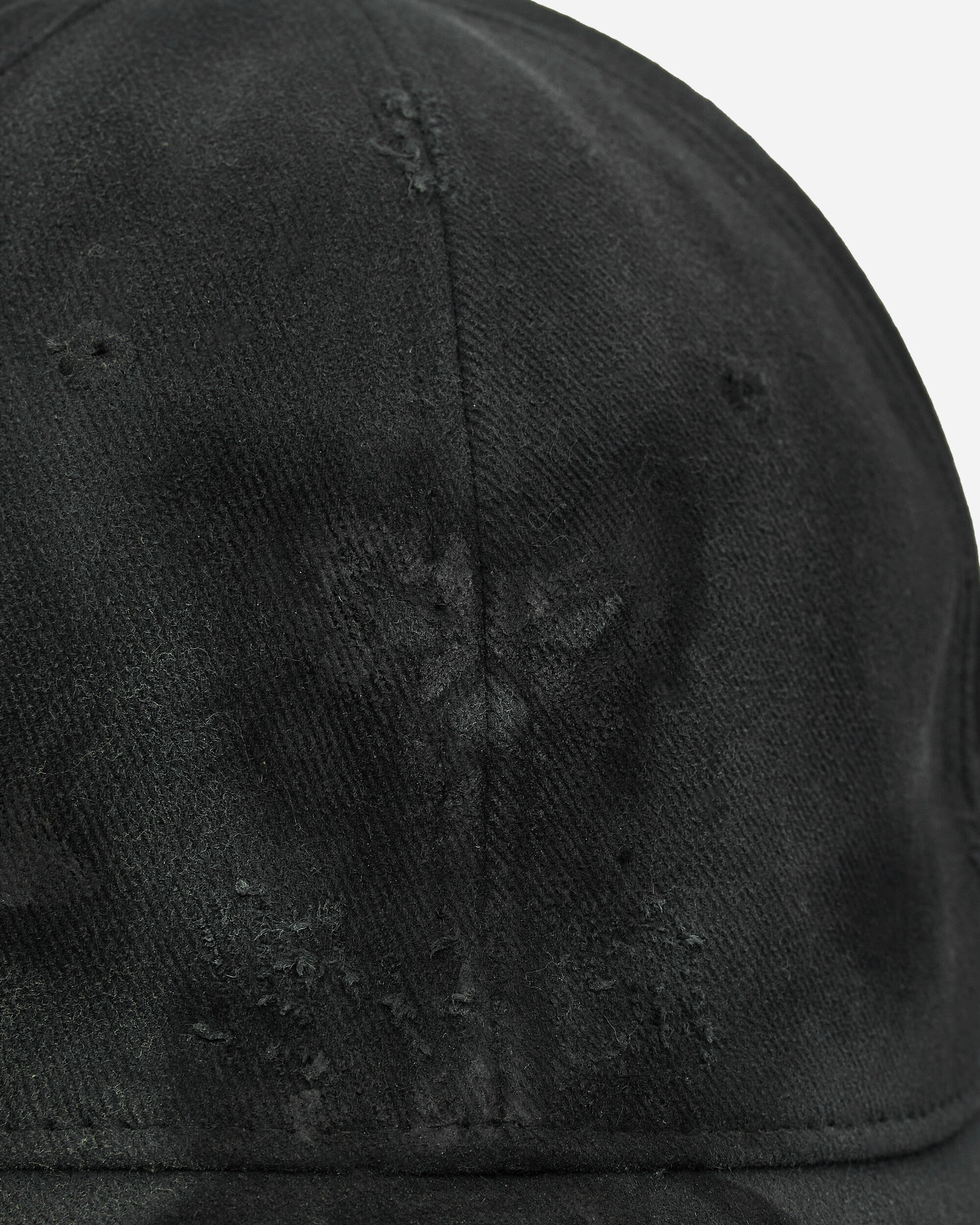 Hand-Inked Bone Script Cap Black