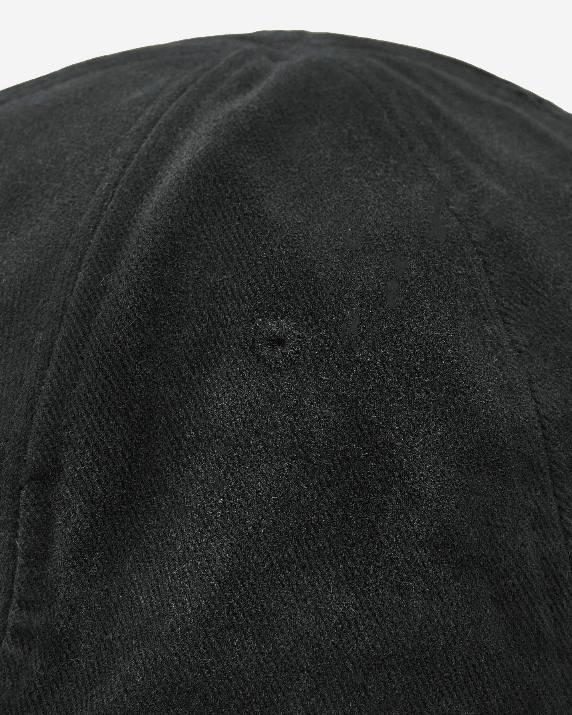 Hand-Inked Bone Script Cap Black