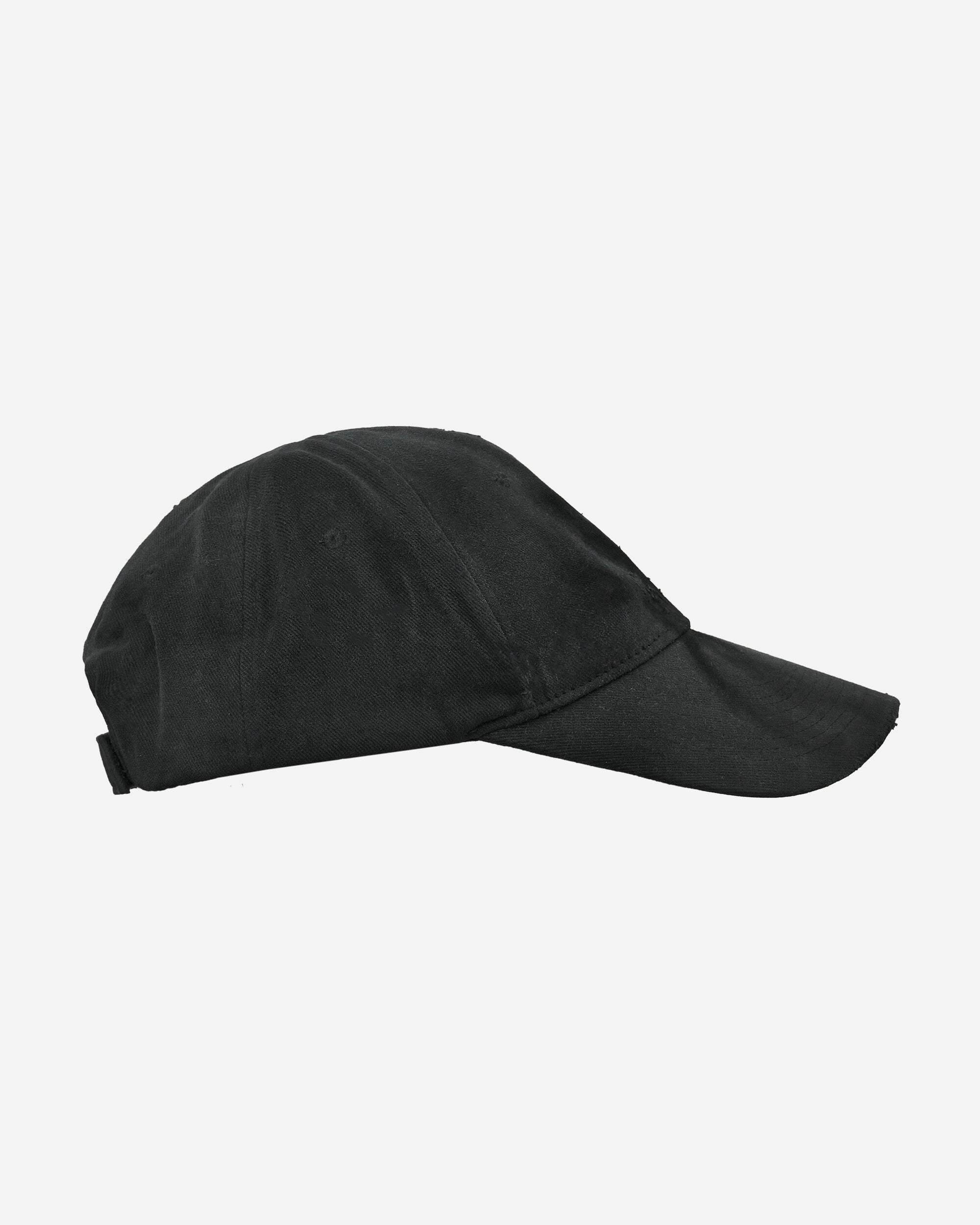 Hand-Inked Bone Script Cap Black
