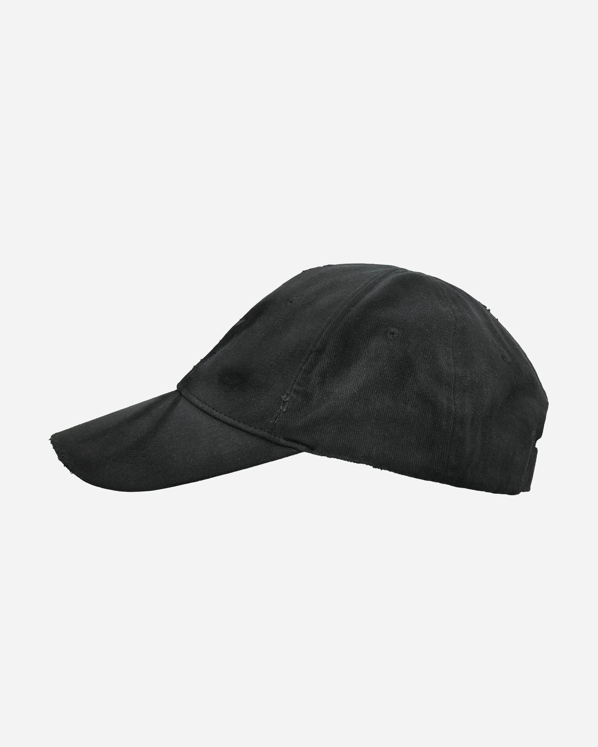 Hand-Inked Bone Script Cap Black