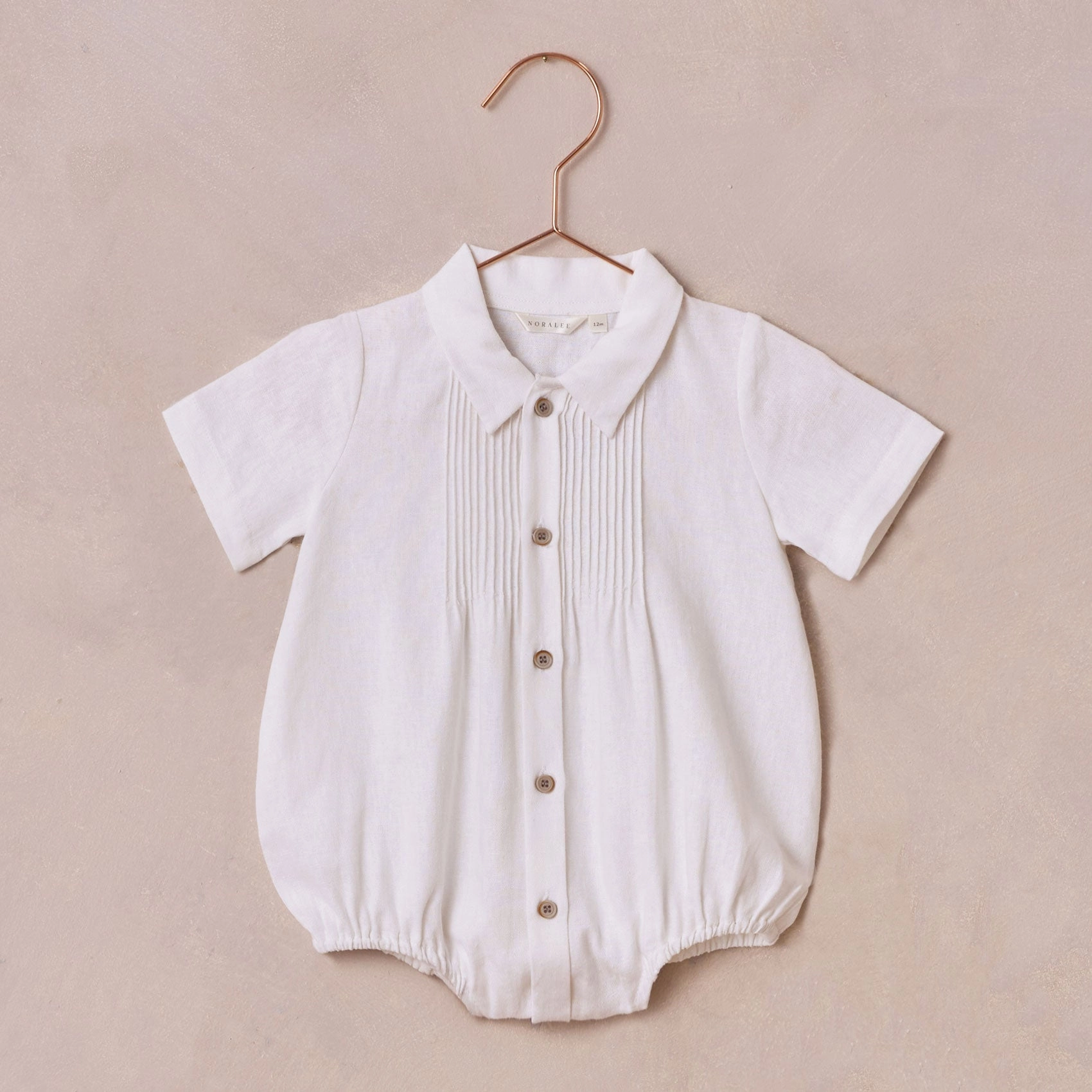 Henry Romper - White