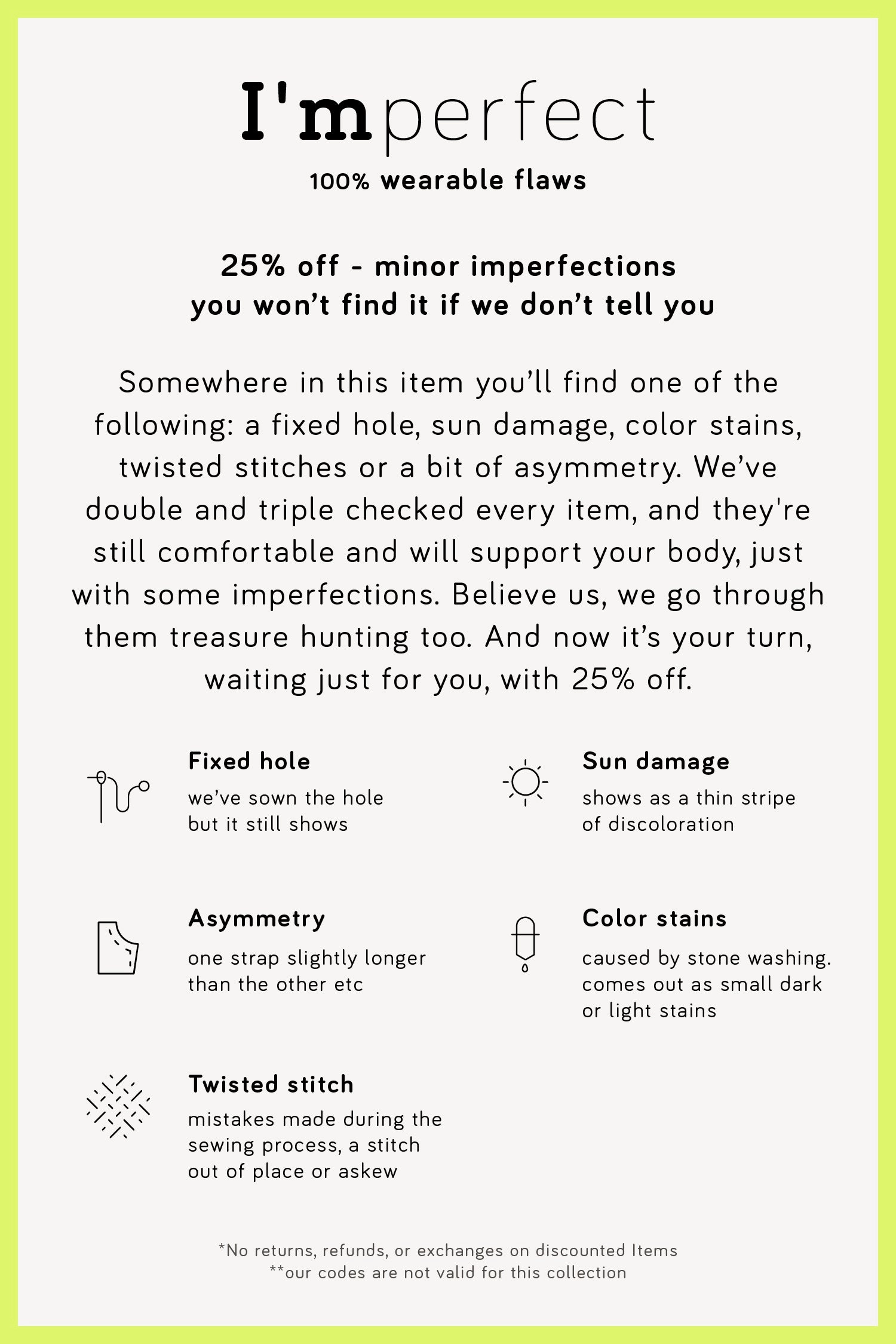 I'mPerfect Organic Cotton Racer-Back Bra 25%off