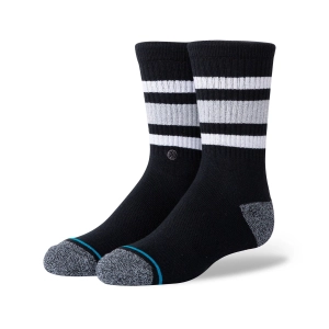 Kids' Crew Socks - Boyd ST Kids - Black