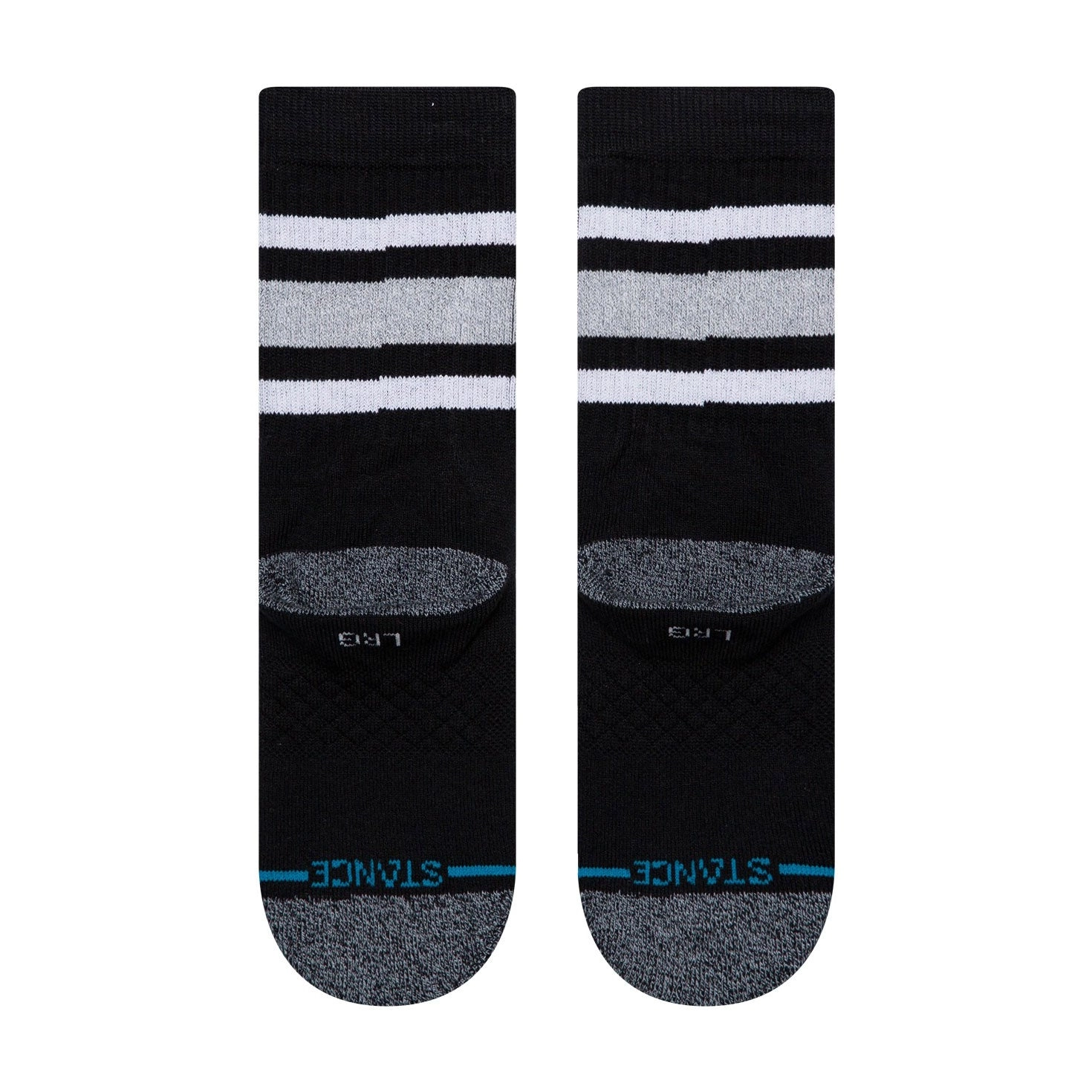 Kids' Crew Socks - Boyd ST Kids - Black