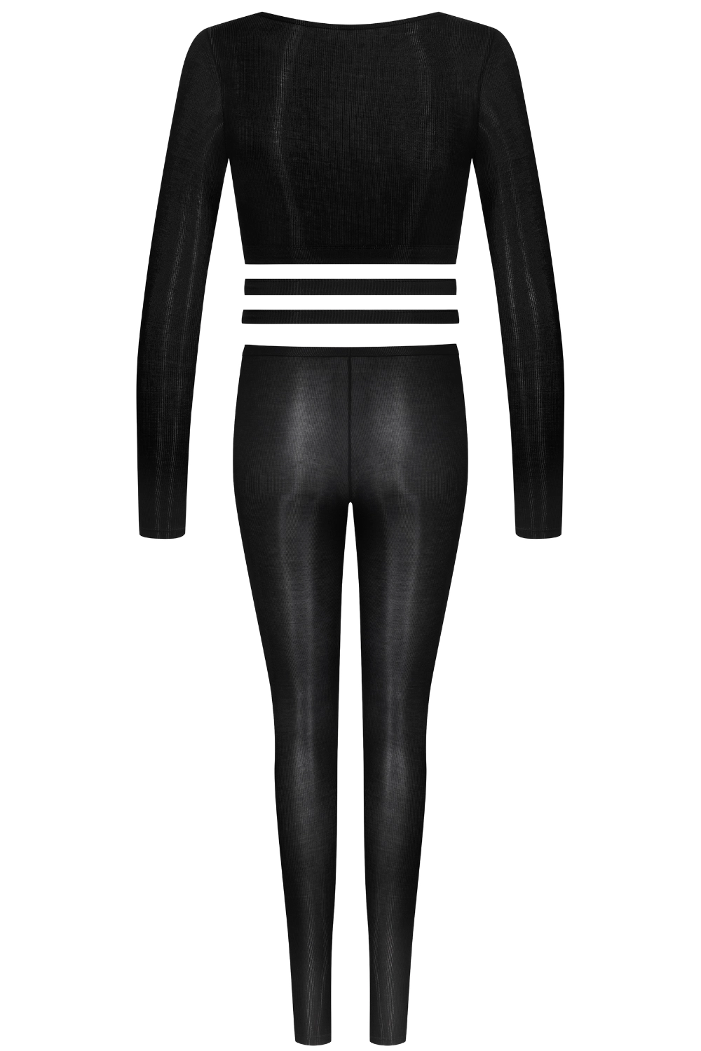 La Femme Amazone Wrap Top & Leggings