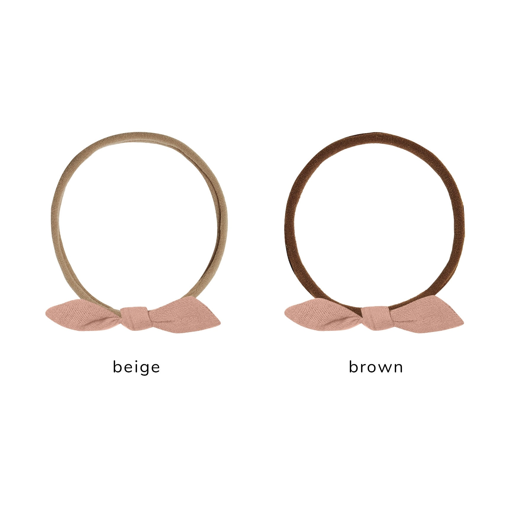 Little Knot Headband - Rose - FINAL SALE