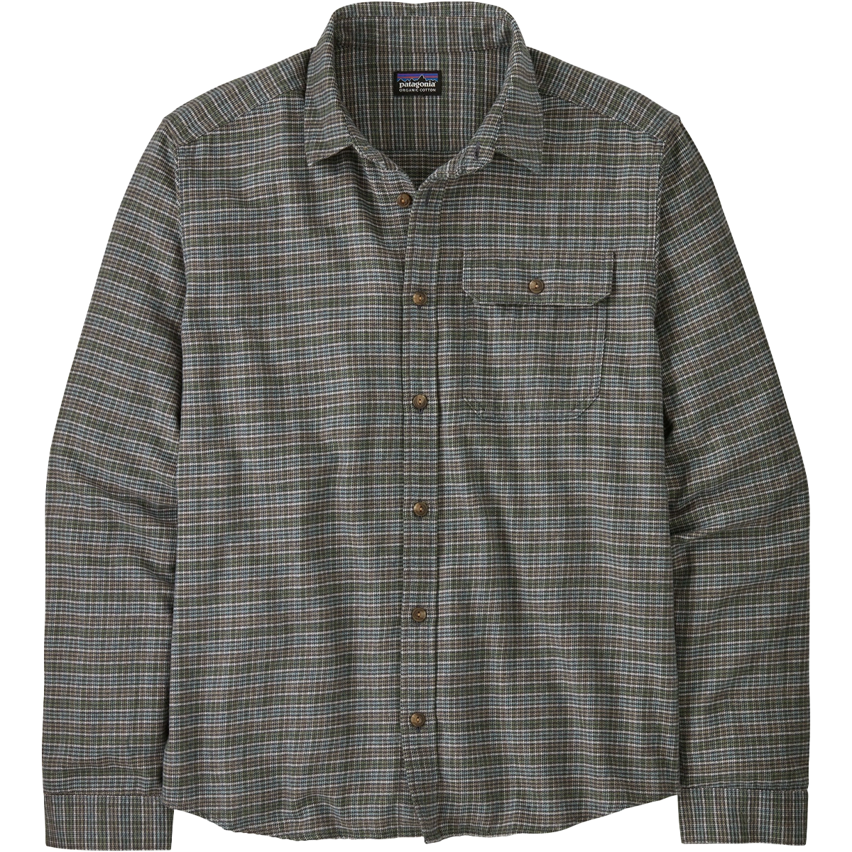Men's Long-Sleeved Lightweight Fjord Flannel Shirt