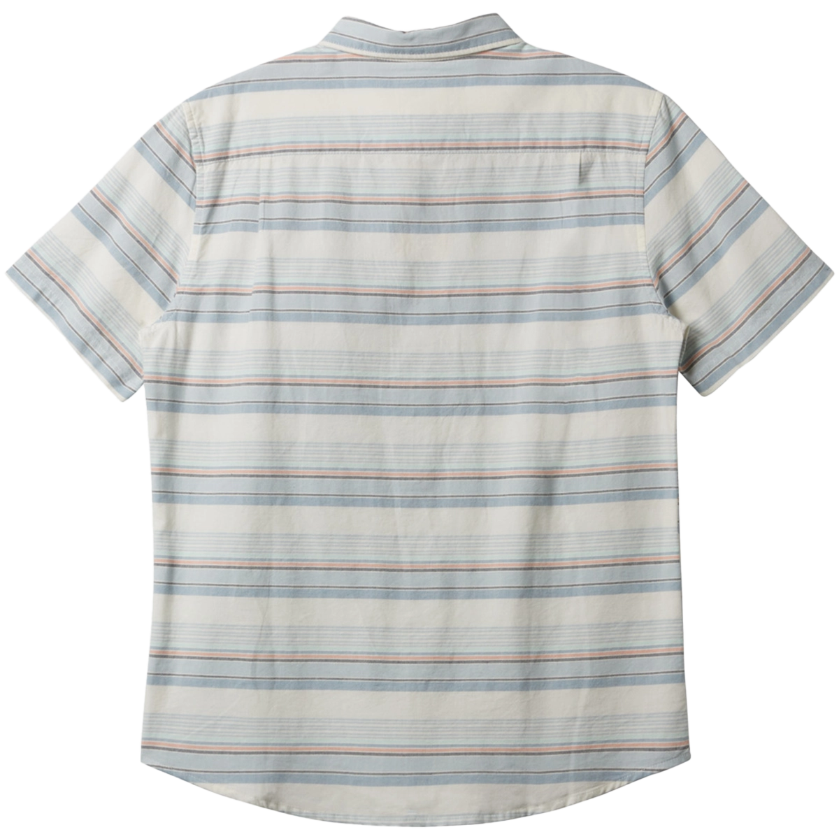 Men's Oxford Stripe Classic Short Sleeve Woven Shirt