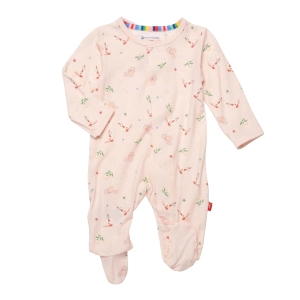 Modal Magnetic Footie - Rodeo Drive Pink