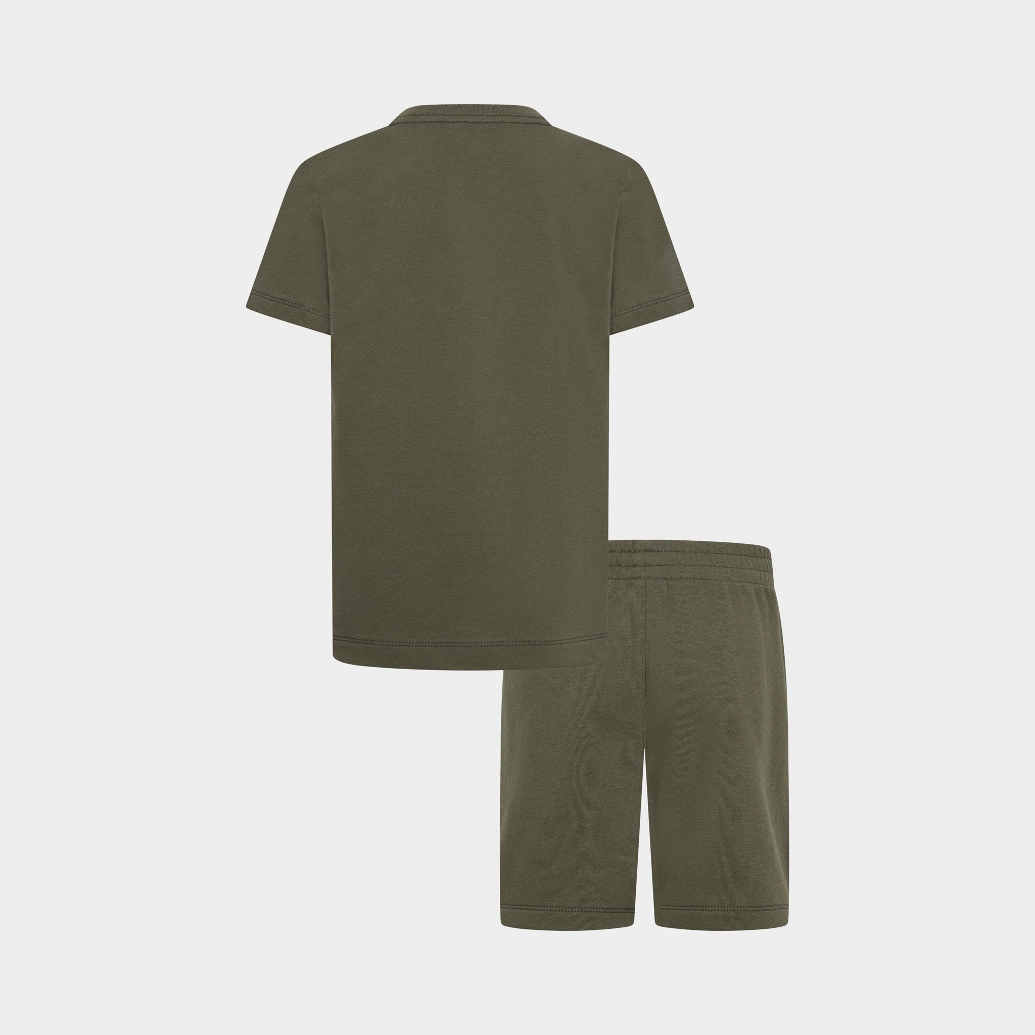 Nike Children's Club T-Shirt & Shorts Set / Medium Olive