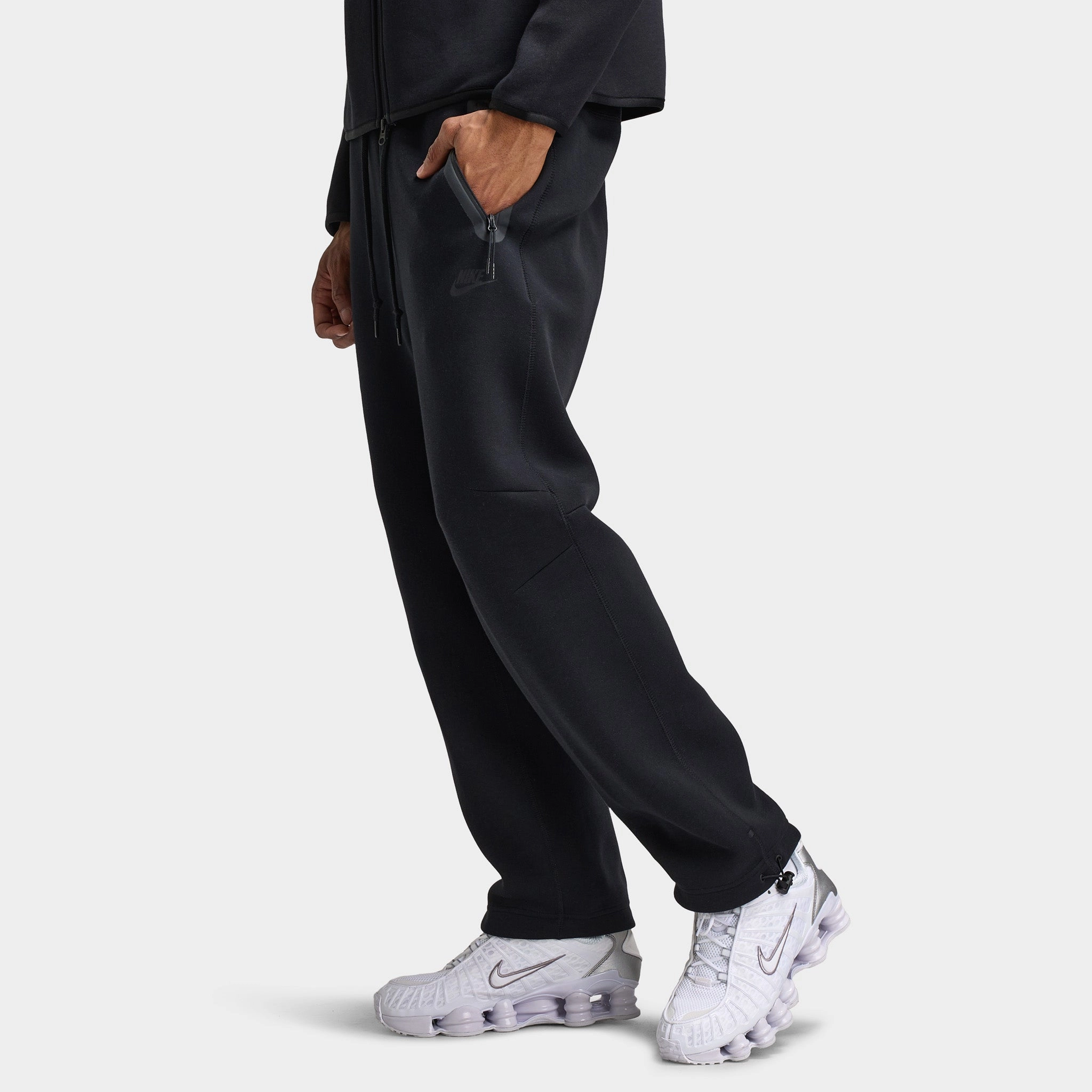 Nike Tech Fleece Open Hem Joggers Black / Black