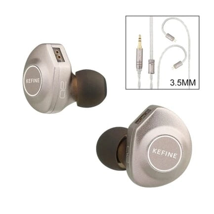 Open Box KEFINE Delci AE 10mm Dynamic Driver In-Ear Earphone