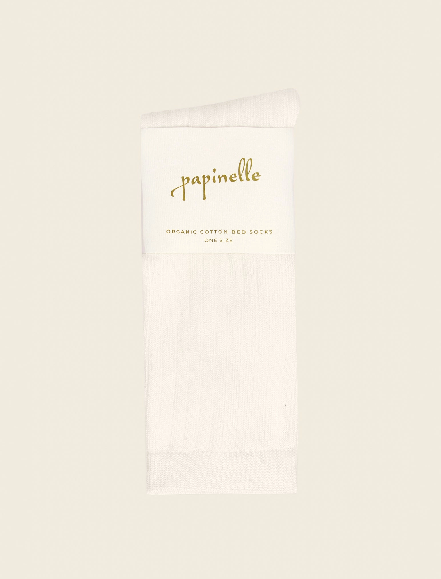 Organic Cotton Rib Socks