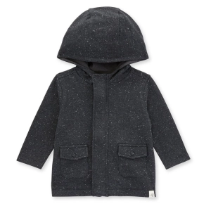 Organic Cotton Utility Jacket - Speckled Heather - FINAL SALE