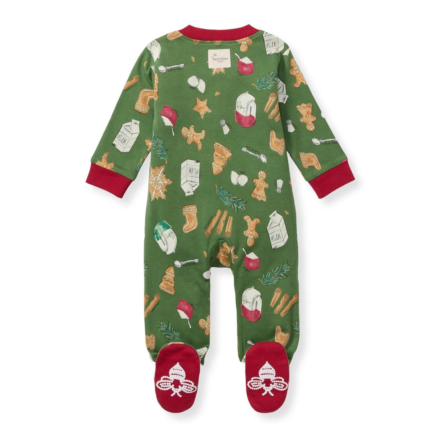 Pajamas - Holiday Cookies - Dark Jade