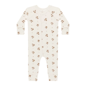 Pointelle Long John - Autumn Flora - Ivory - FINAL SALE