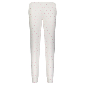 Polkadot Pink Hearts Print JOGGER MID RISE Original Fit