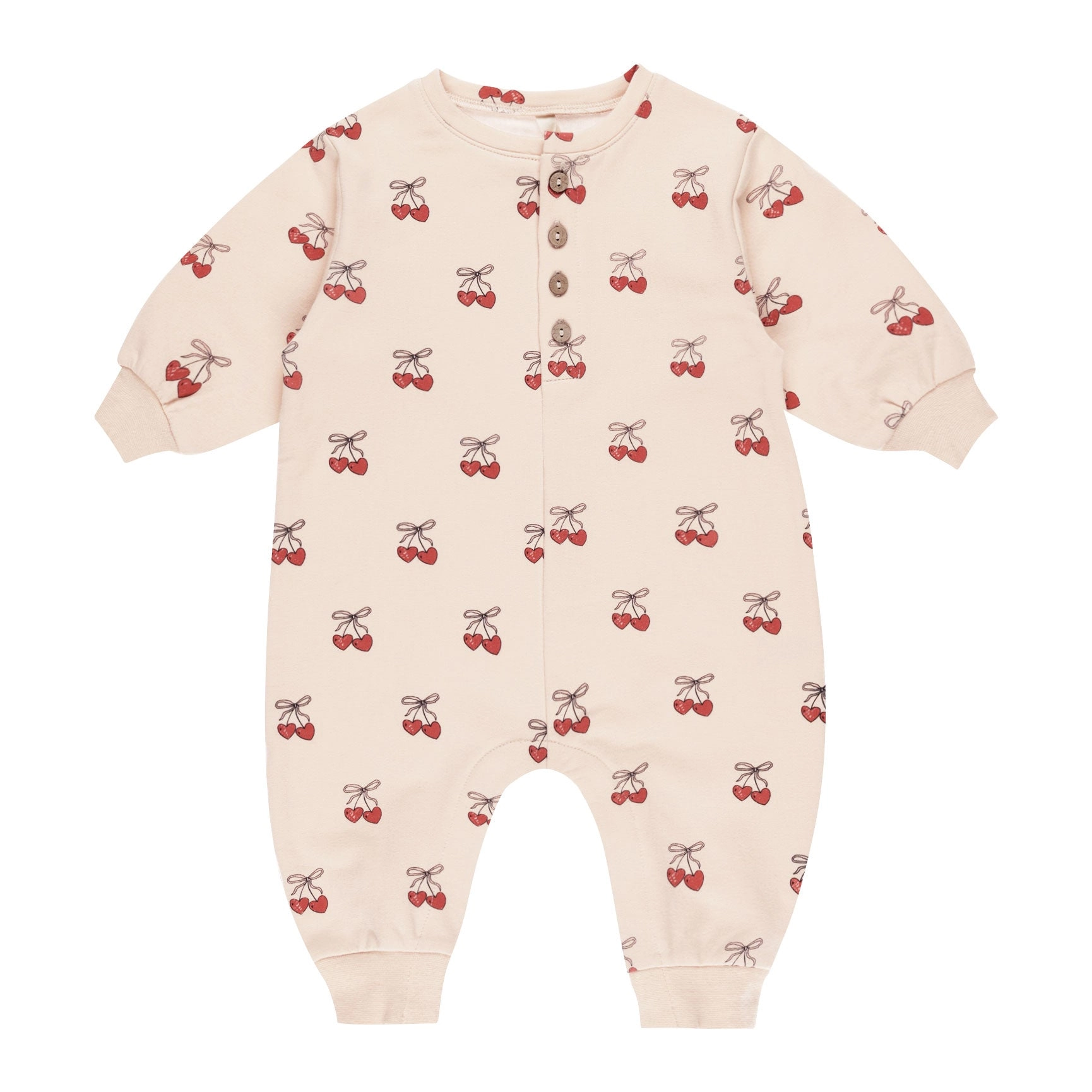 Relaxed Fleece Jumpsuit - Mon Amour - Antique