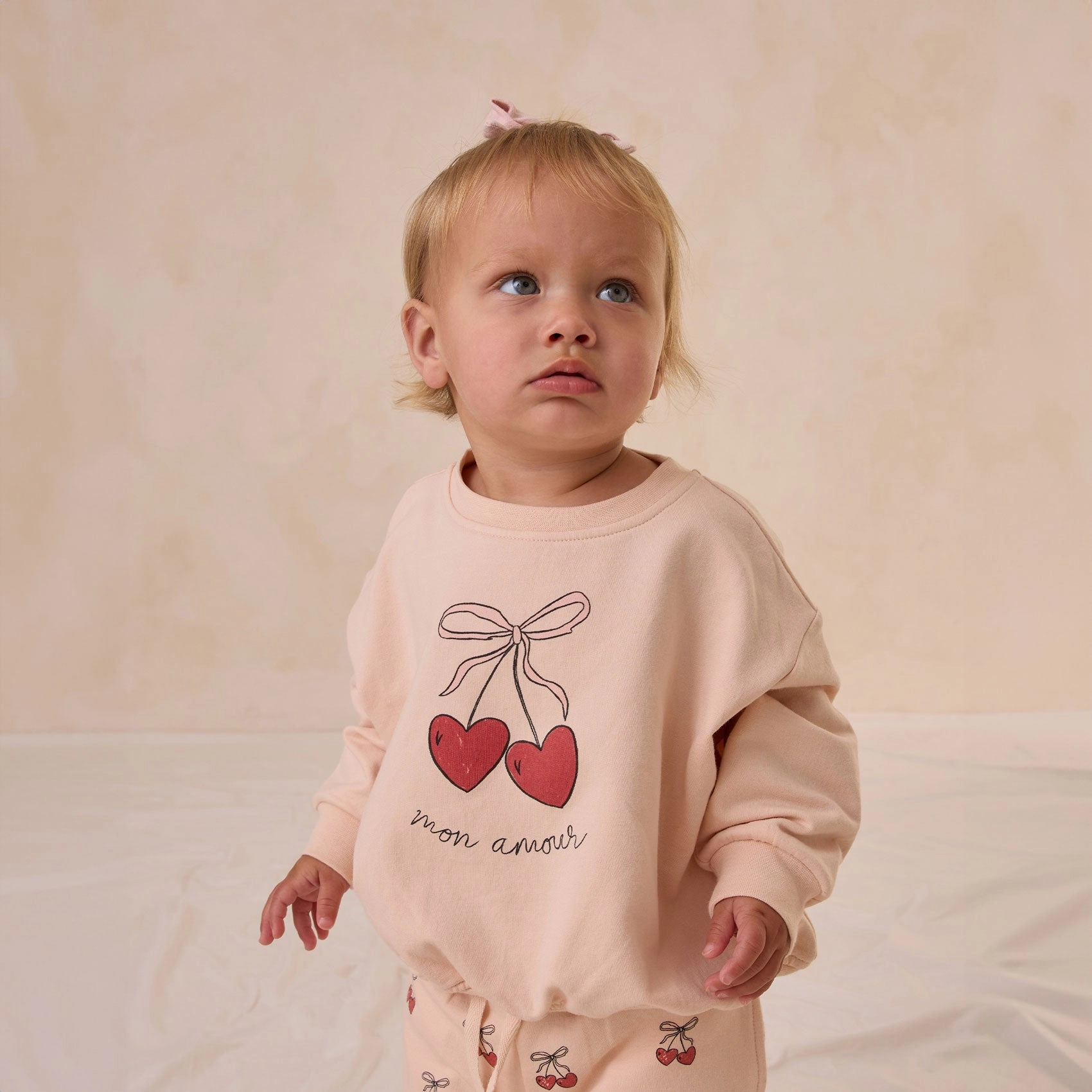 Relaxed Fleece Sweatshirt - Mon Amour - Antique