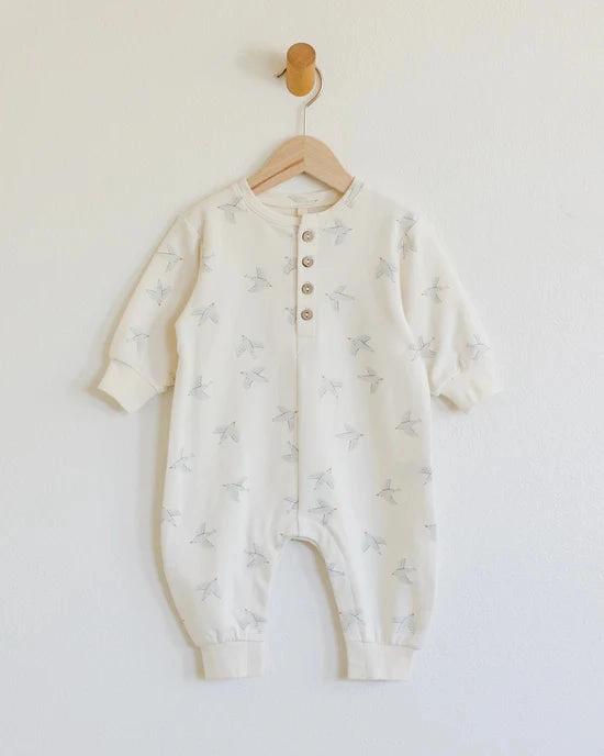 Relaxed Jumpsuit - Birds