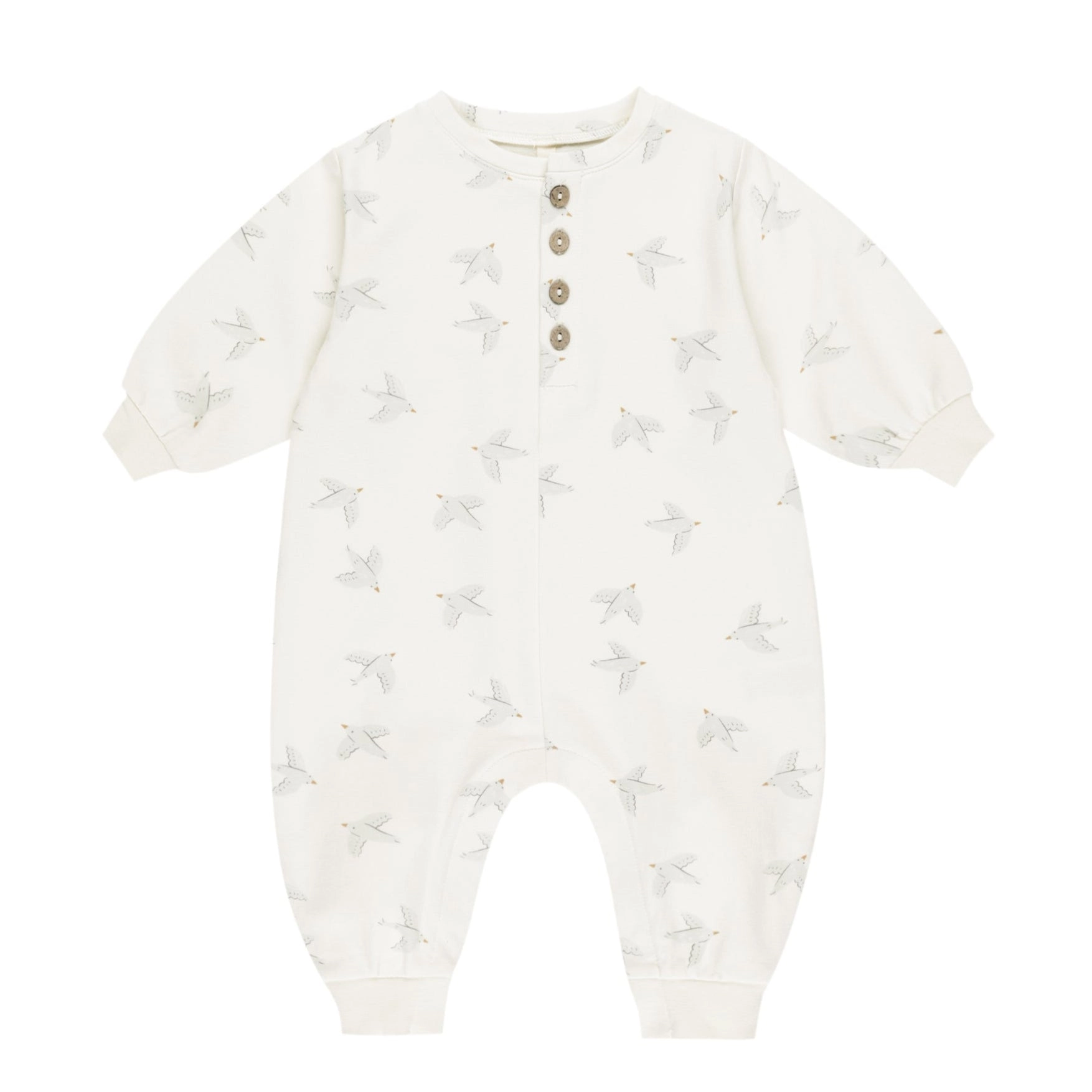 Relaxed Jumpsuit - Birds
