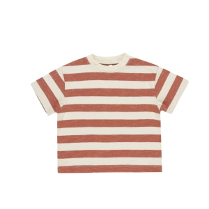 Relaxed Tee - Poppy Stripe