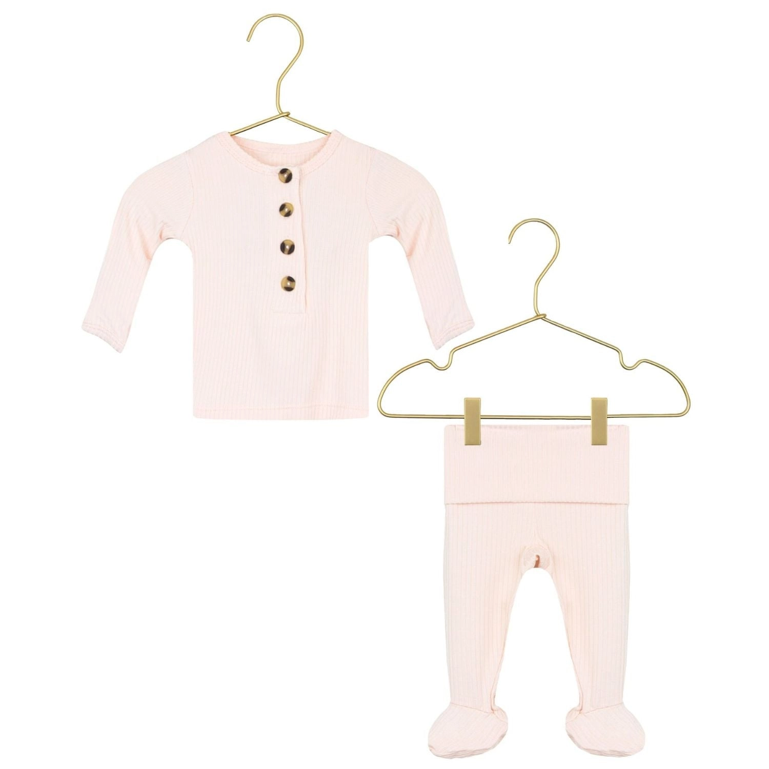Ribbed Top and Bottoms - Rosie