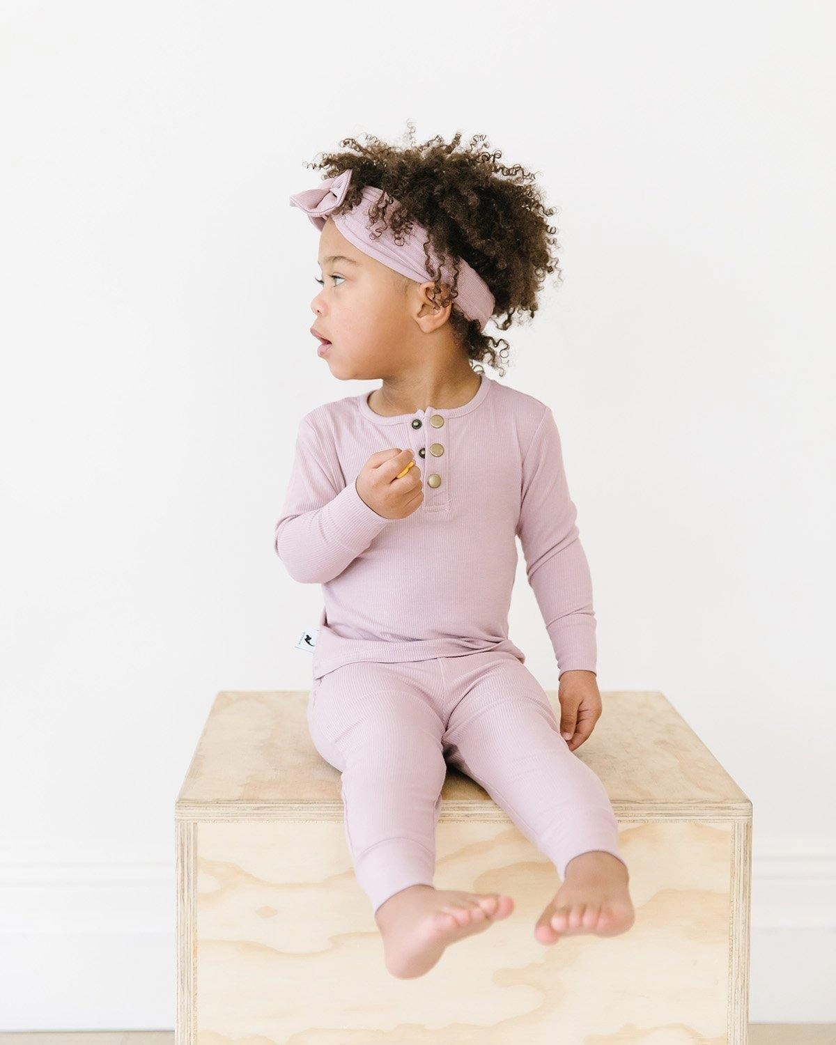 Ribbed Two-Piece Set - Blush