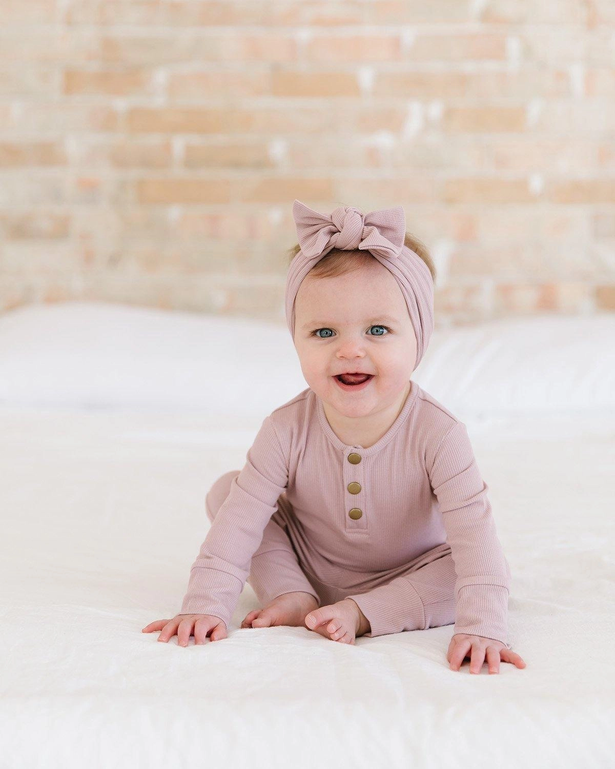 Ribbed Two-Piece Set - Blush