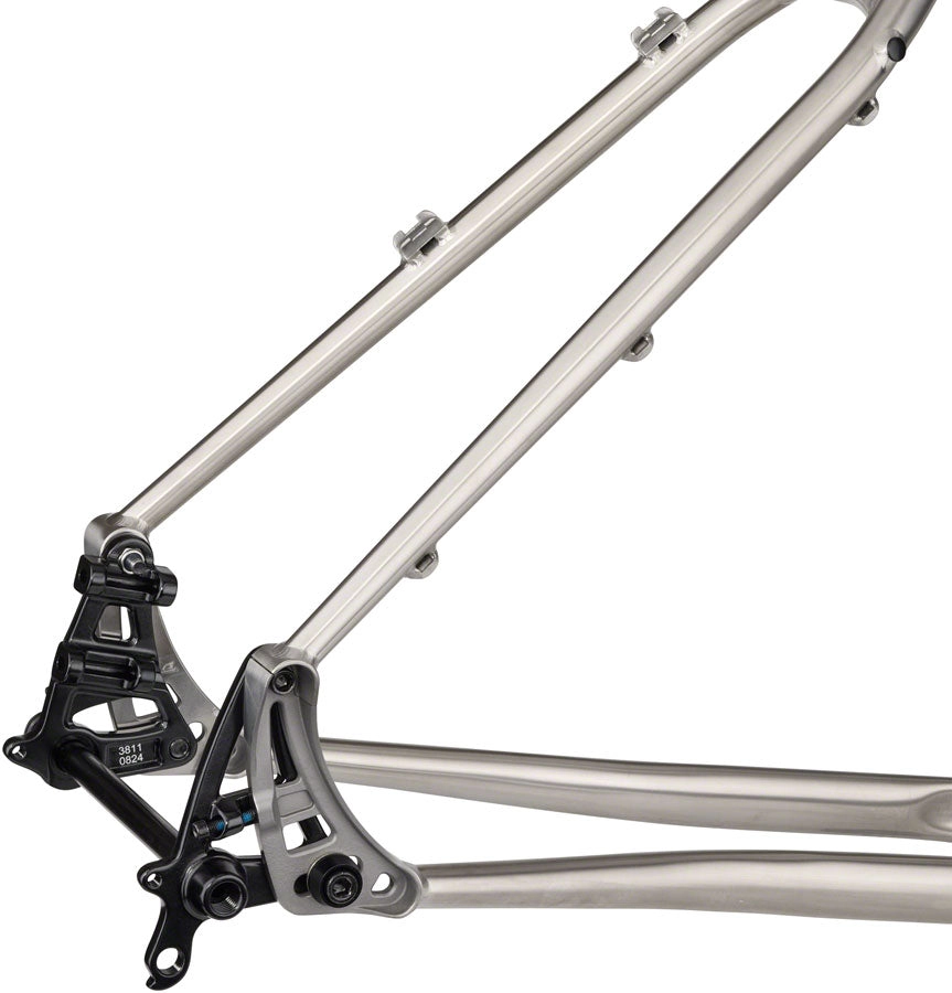Salsa Fargo Ti Frameset - 29" Titanium Raw Large