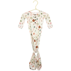Seasonal Knotted Gown - NB-3M