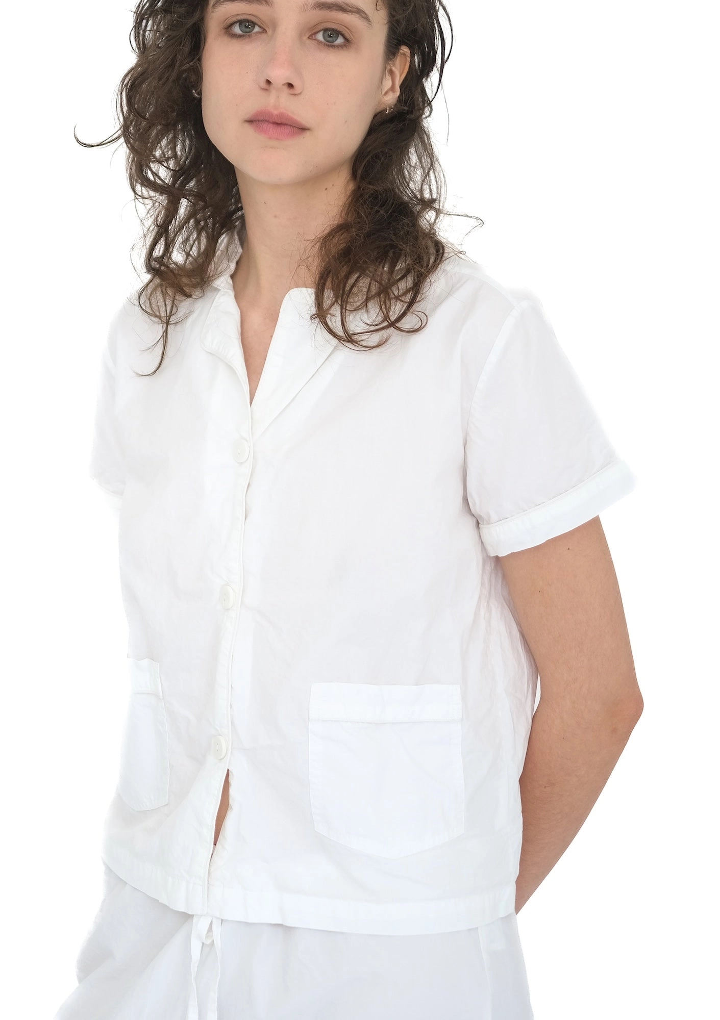 Short Sleeve Classic Set, White