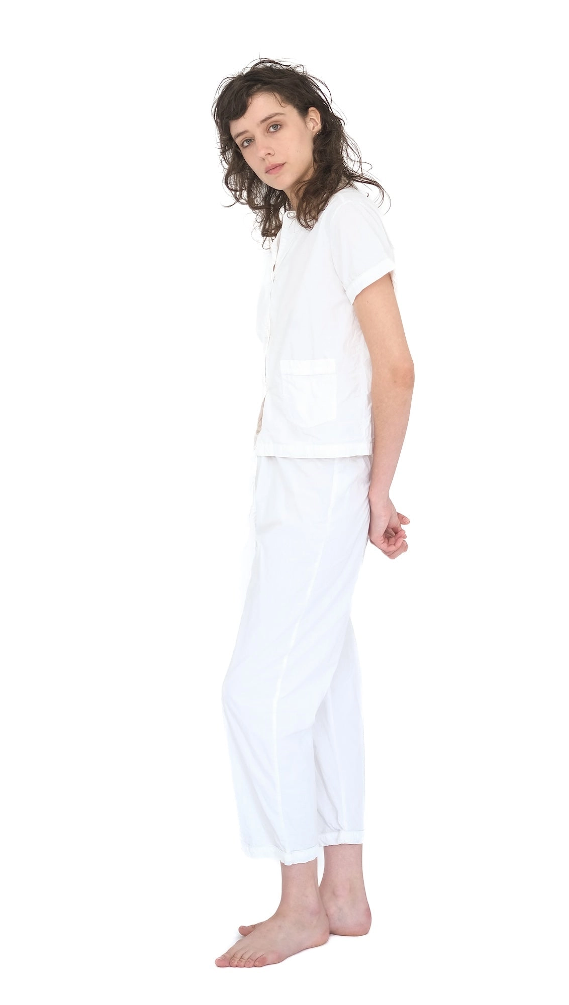 Short Sleeve Classic Set, White